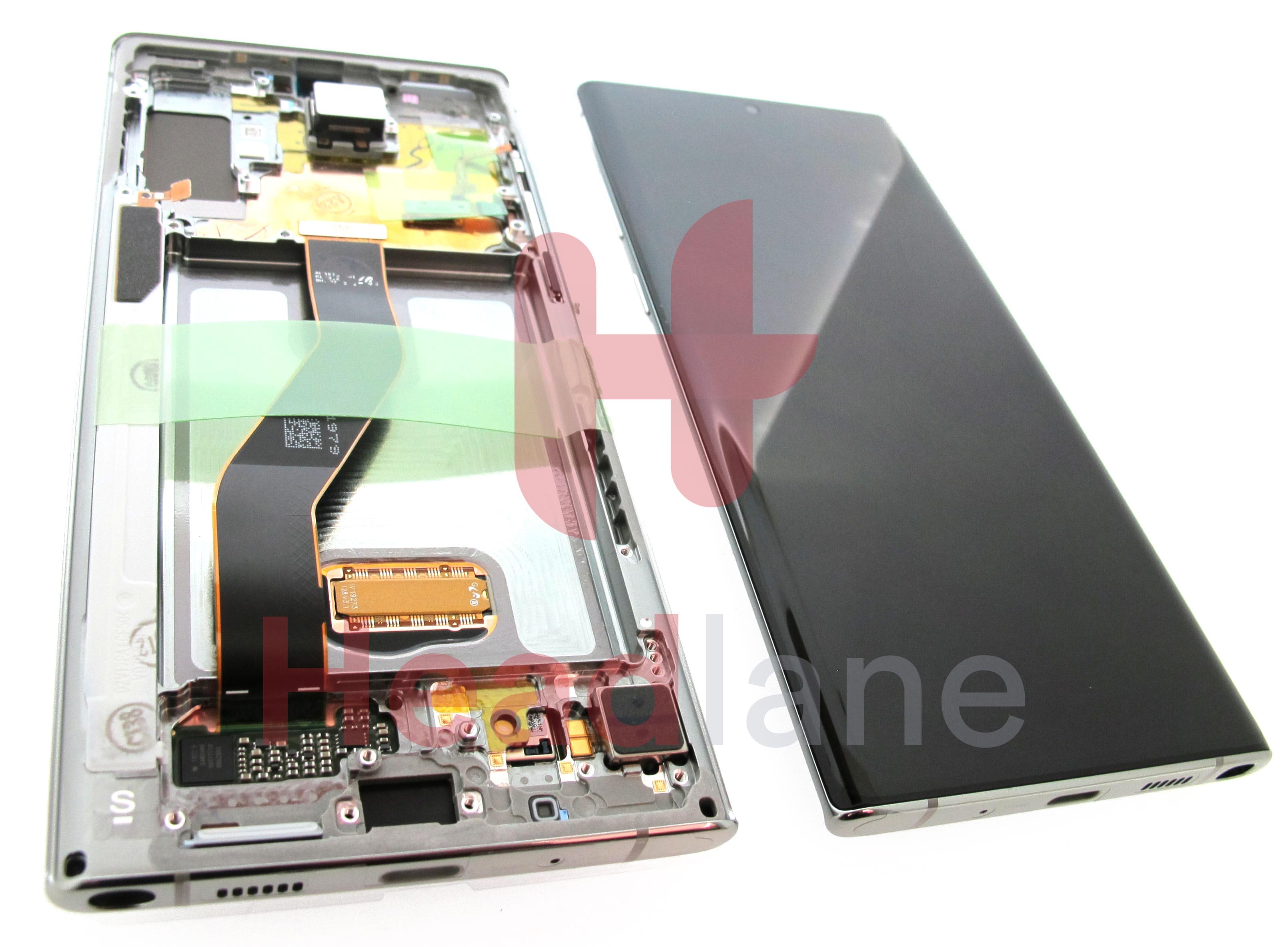 Samsung SM-N975 Galaxy Note 10+ / Note 10 Plus LCD Display / Screen + Touch - Aura Glow / Silver - view 2