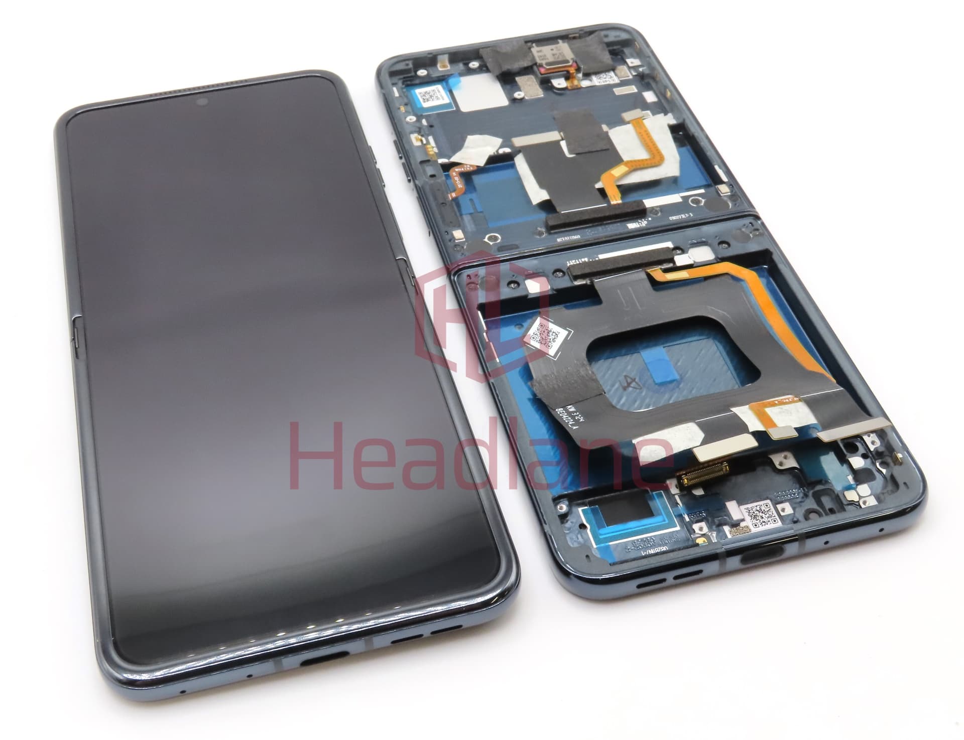 Motorola XT2451 Razr 50 Ultra Inner / Main LCD Display / Screen + Touch - Midnight Blue - view 2