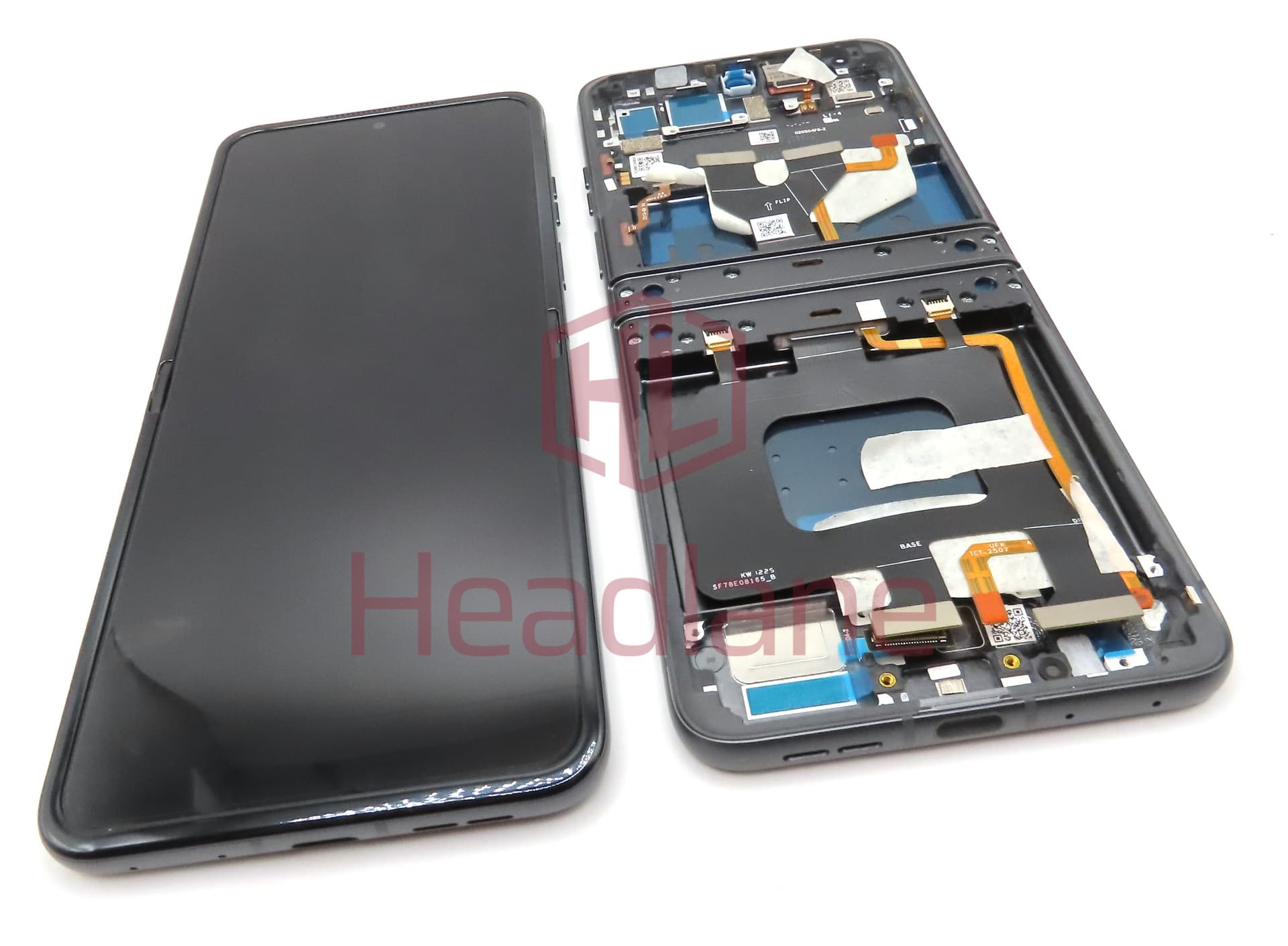 Motorola XT2453 Razr 50 Inner / Main LCD Display / Screen + Touch - Koala Grey - view 3