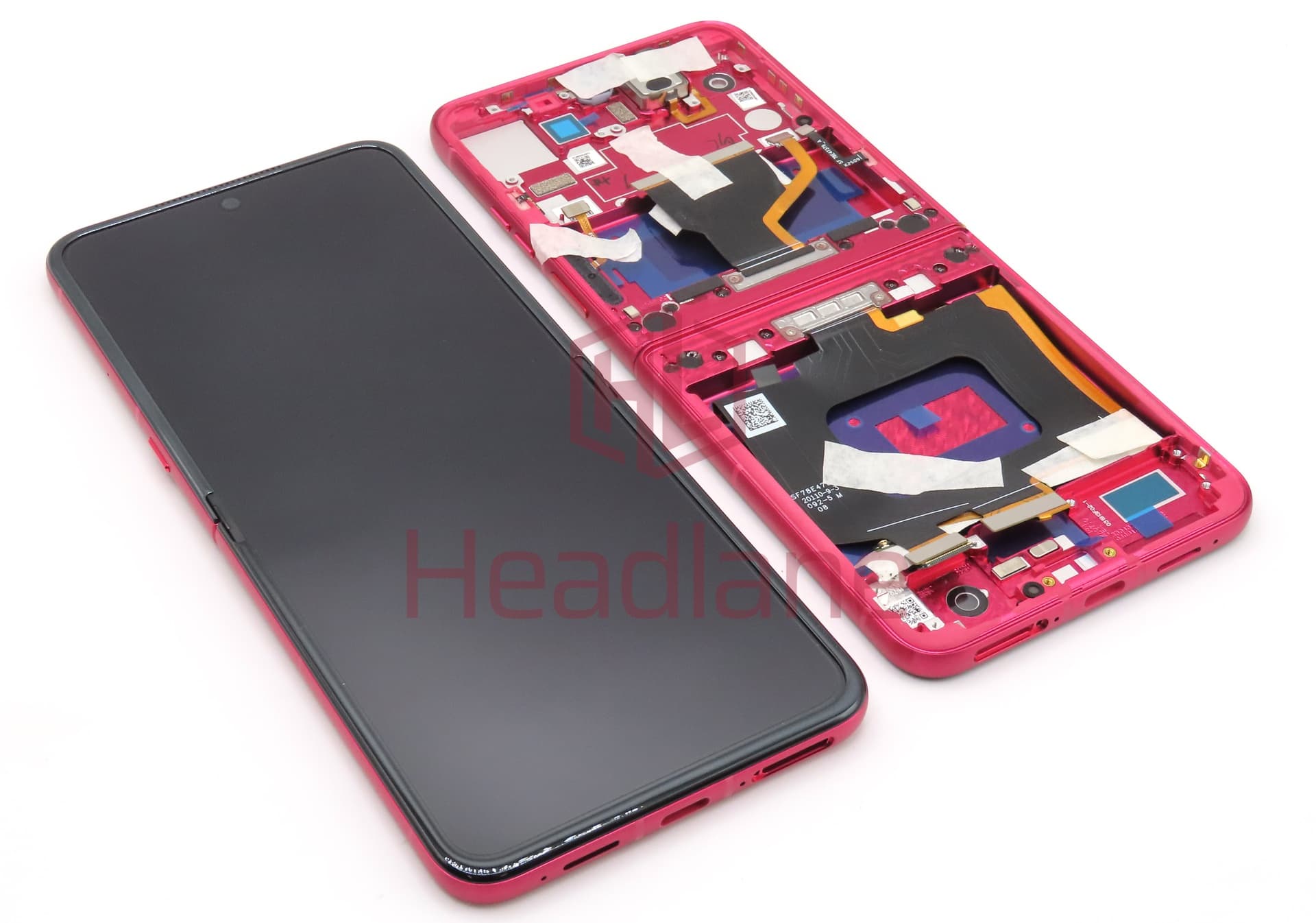 Motorola XT2551 Razr 60 Ultra Main / Inner LCD Display / Screen + Touch - Pantone Cabaret - view 3