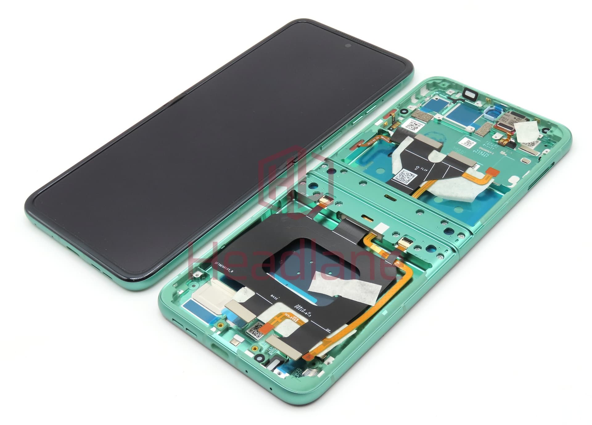 Motorola XT2553 Razr 60 Main / Inner LCD Display / Screen + Touch - Green / Pantone Spring Bud - view 3