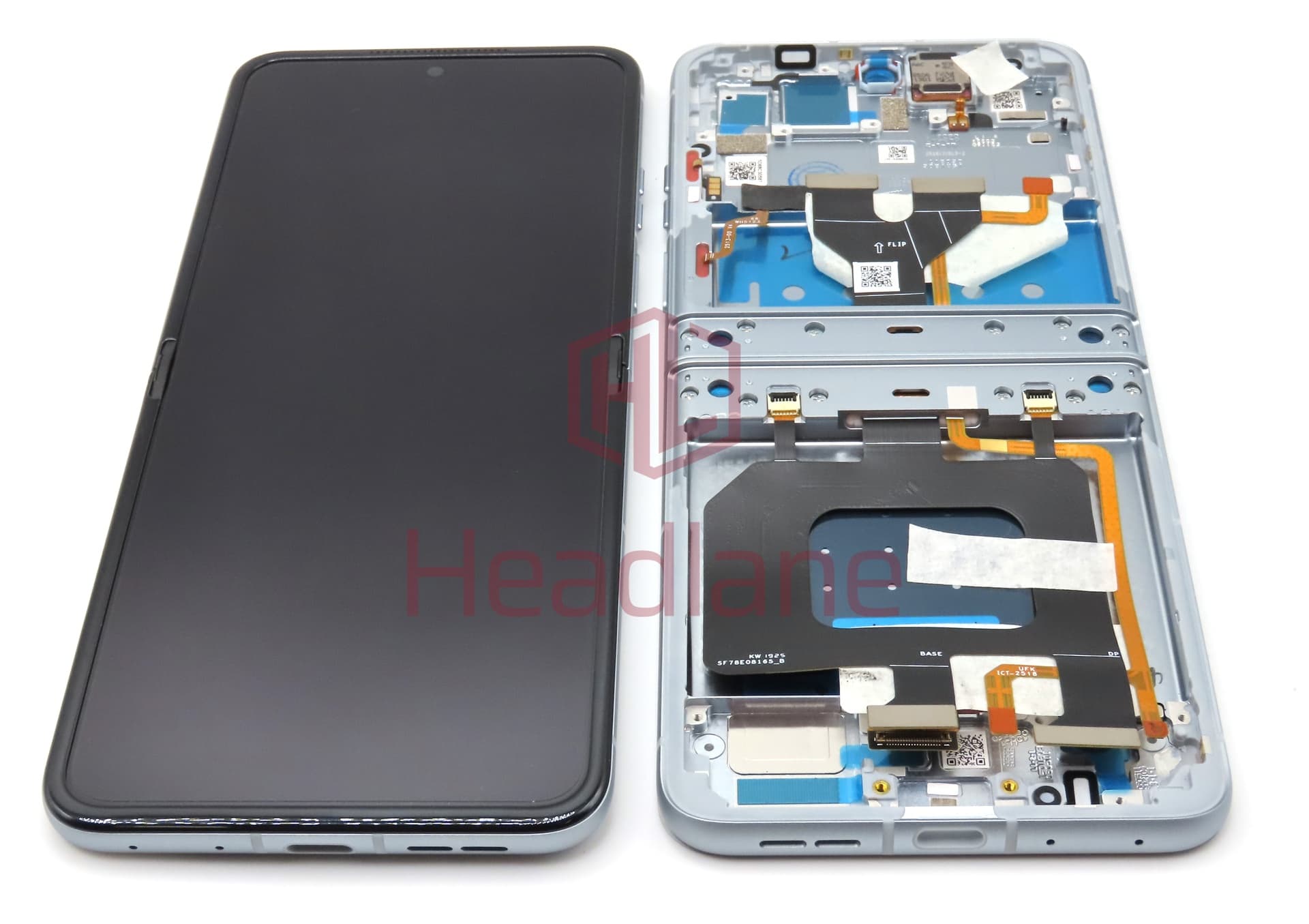Motorola XT2553 Razr 60 Main / Inner LCD Display / Screen + Touch - Pantone Lightest Sky - view 2