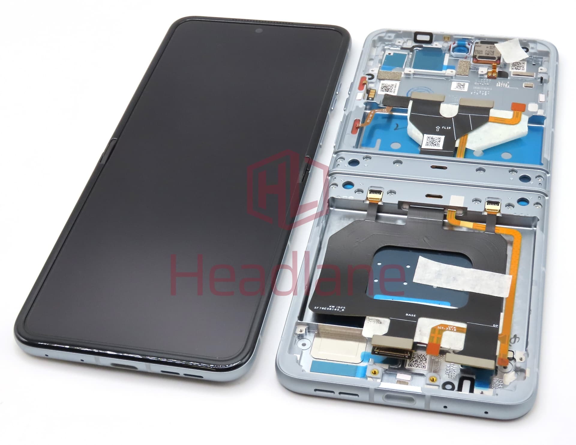 Motorola XT2553 Razr 60 Main / Inner LCD Display / Screen + Touch - Pantone Lightest Sky - view 3