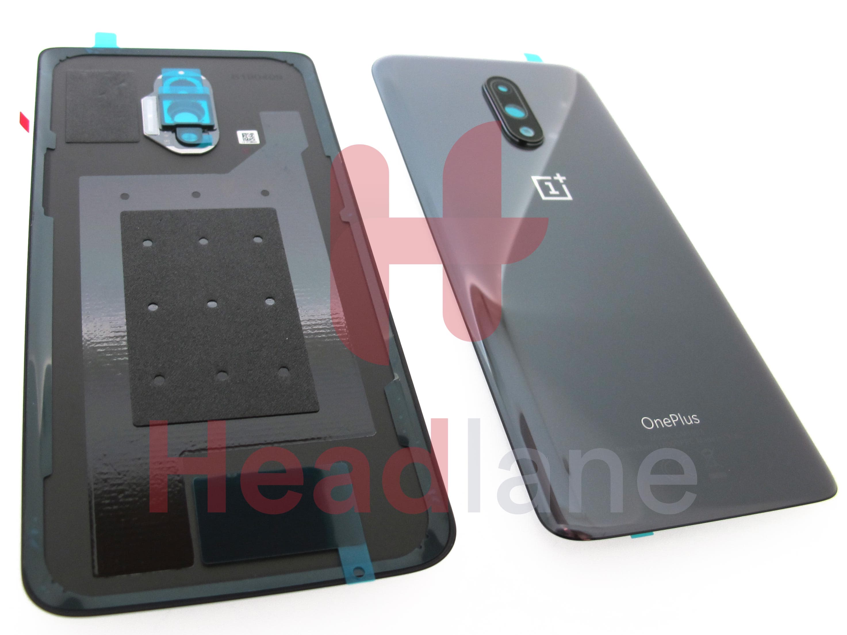 OnePlus 7 Back / Battery Cover - Mirror Grey - view 2