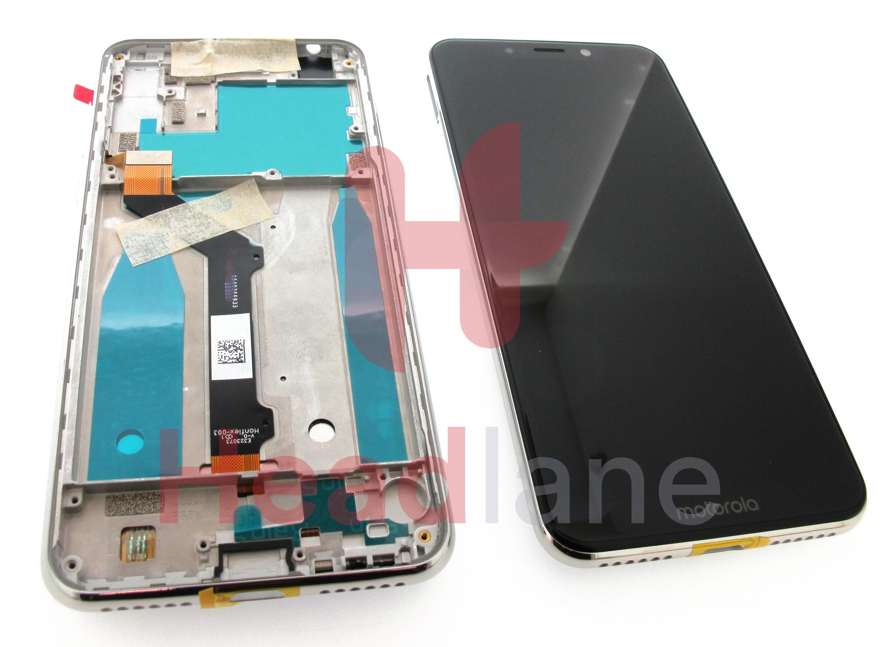 Lenovo / Motorola XT1941 Motorola One LCD Display / Screen + Touch - White - view 2