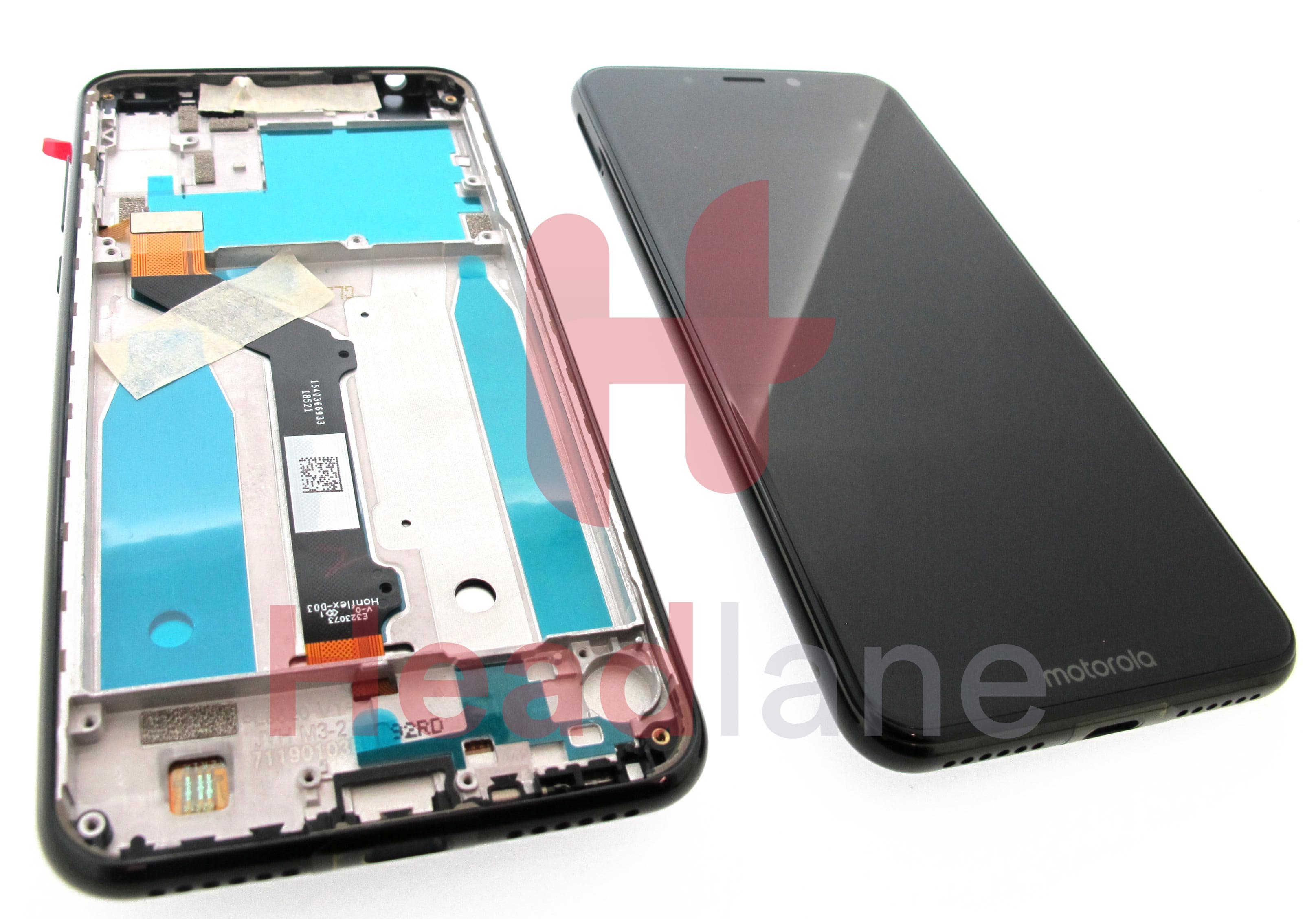 Lenovo / Motorola XT1941 Motorola One LCD Display / Screen + Touch - Black - view 2