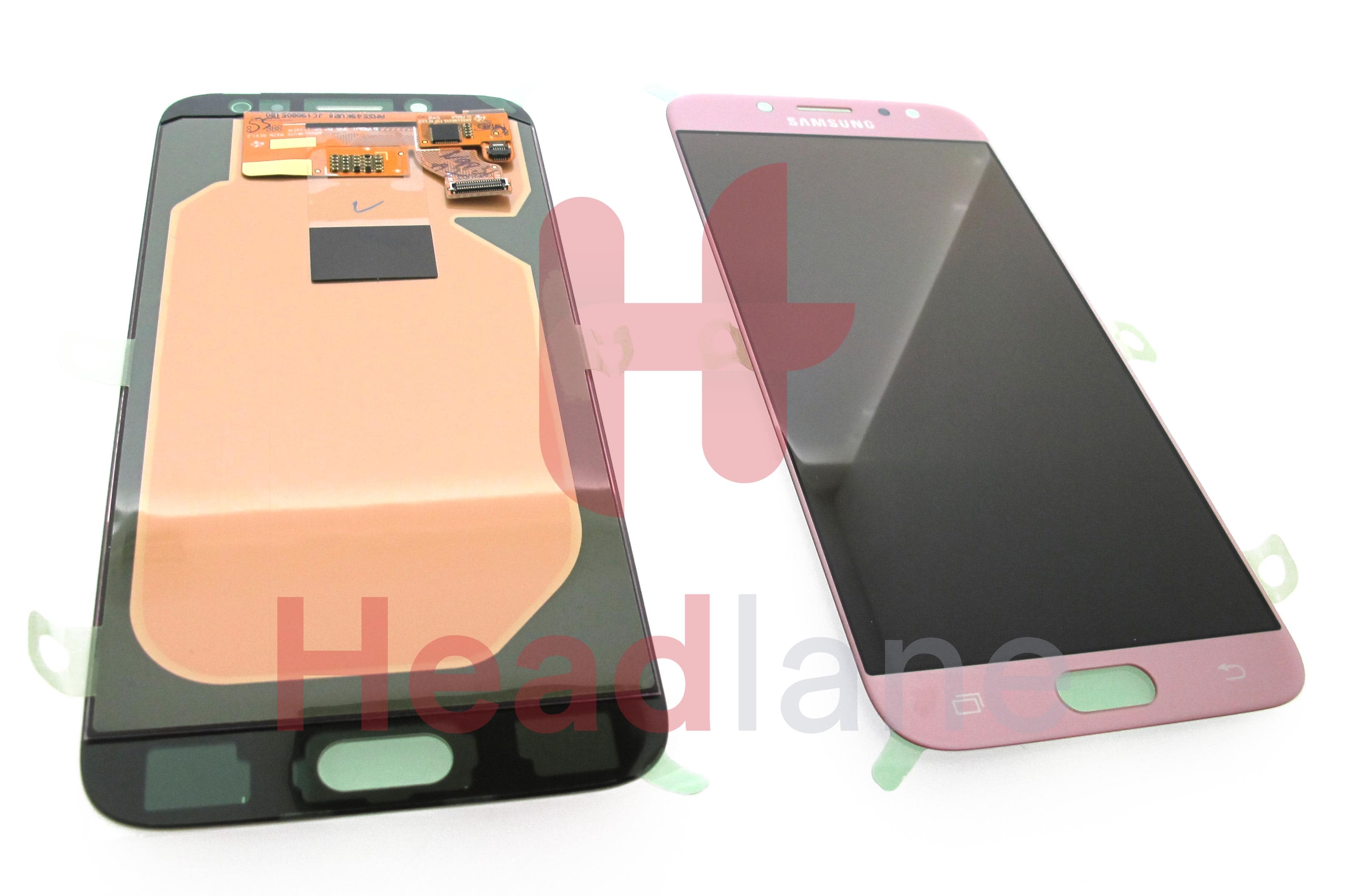 Samsung SM-J730 Galaxy J7 (2017) LCD Display / Screen + Touch - Pink - view 2