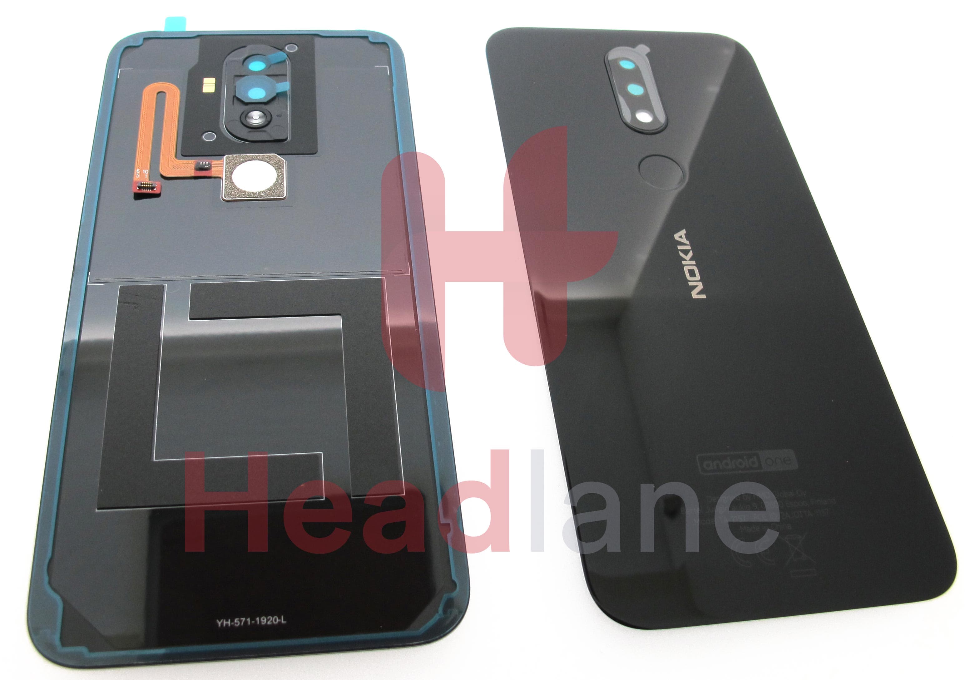 Nokia 4.2 TA-1157, TA-1150 Back / Battery Cover - Black - view 2