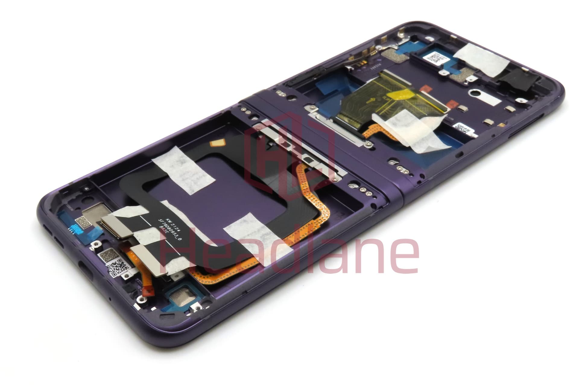 Motorola XT2323 Razr 40 Main / Inner LCD Display / Screen + Touch - Summer Lilac - view 3