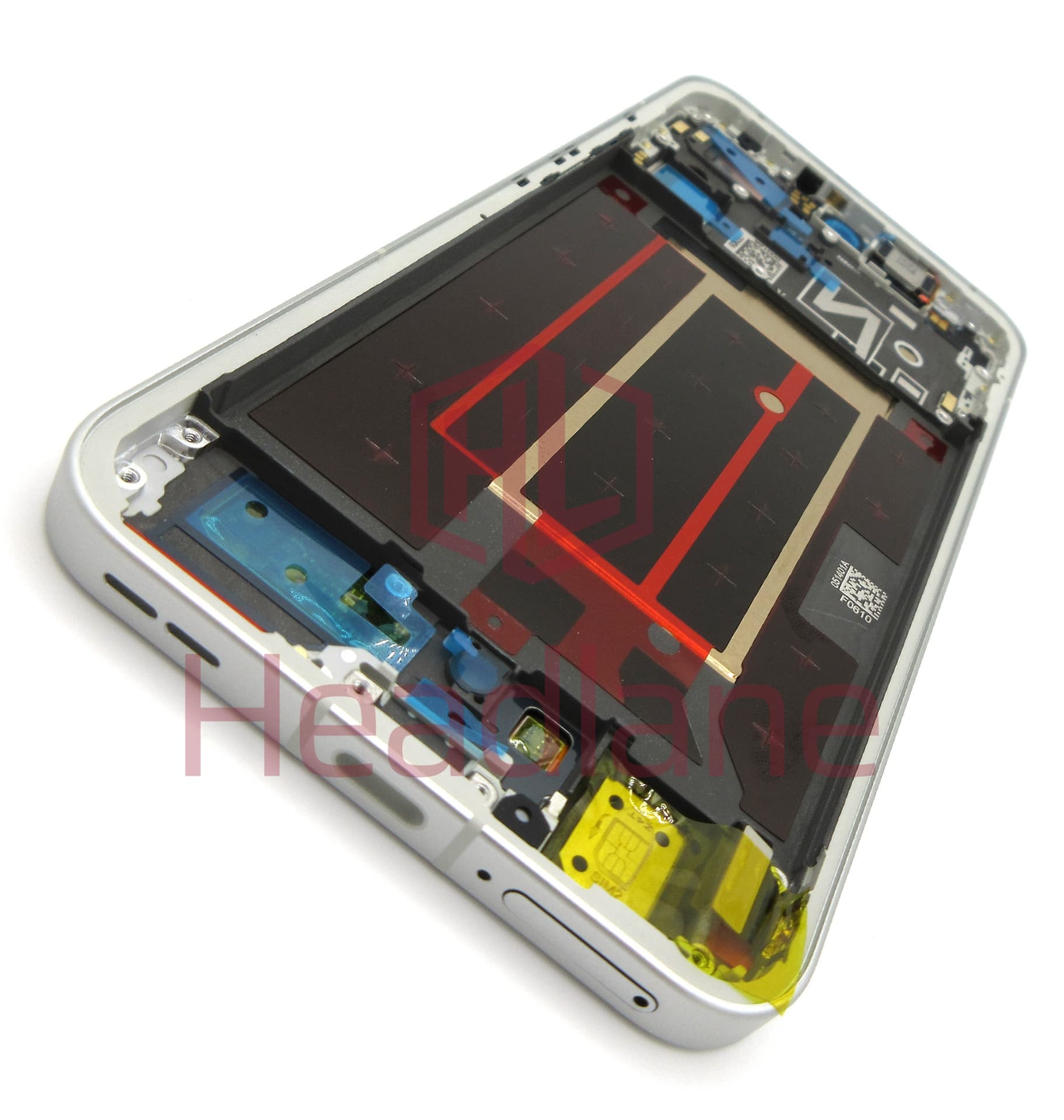 Oppo CPH2737 Reno14 5G LCD Display / Screen + Touch - Opal White - view 2