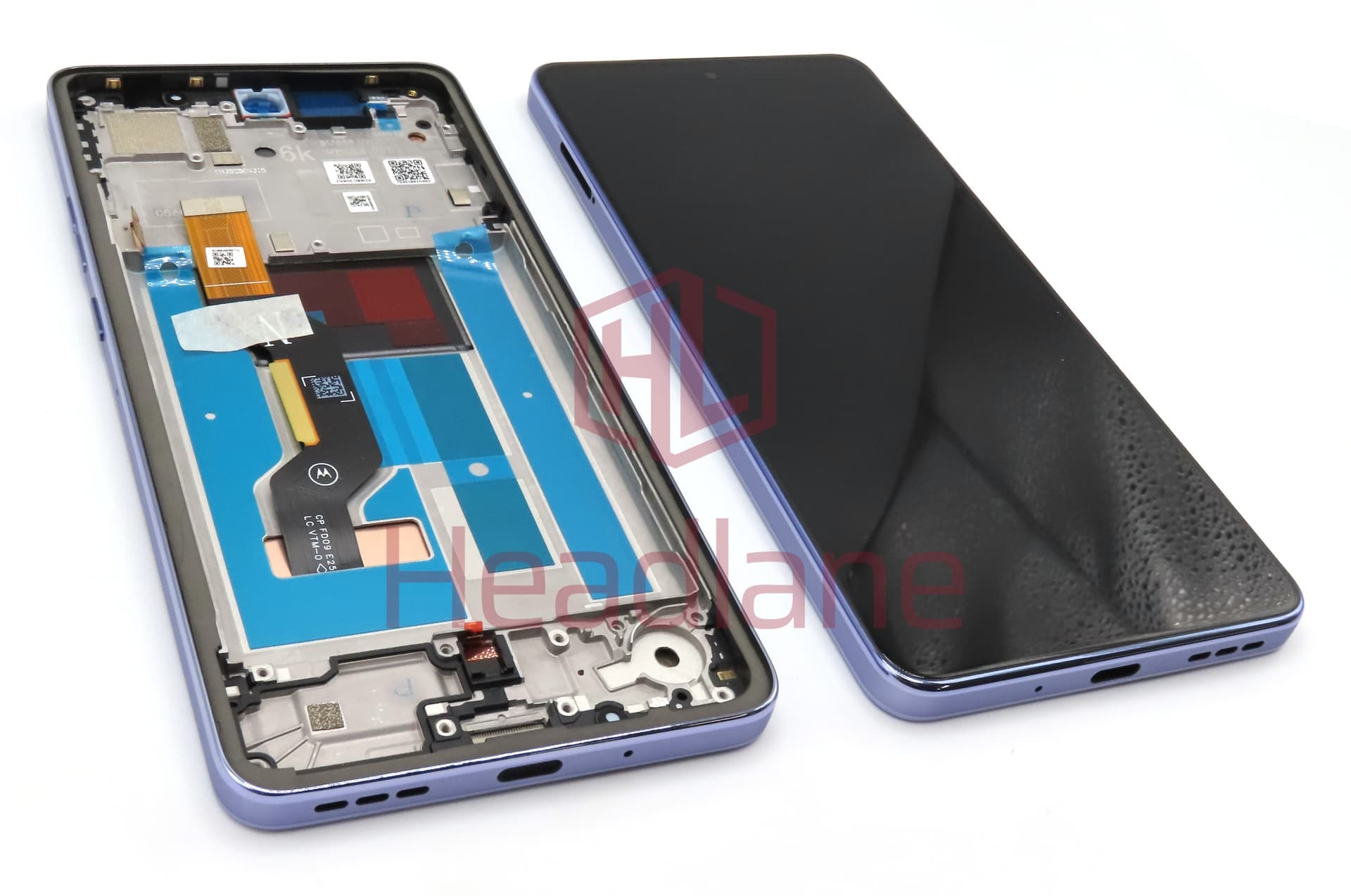 Motorola XT2527-7 moto G86 power 5G LCD Display / Screen + Touch - Pantone Cosmic Sky - view 2