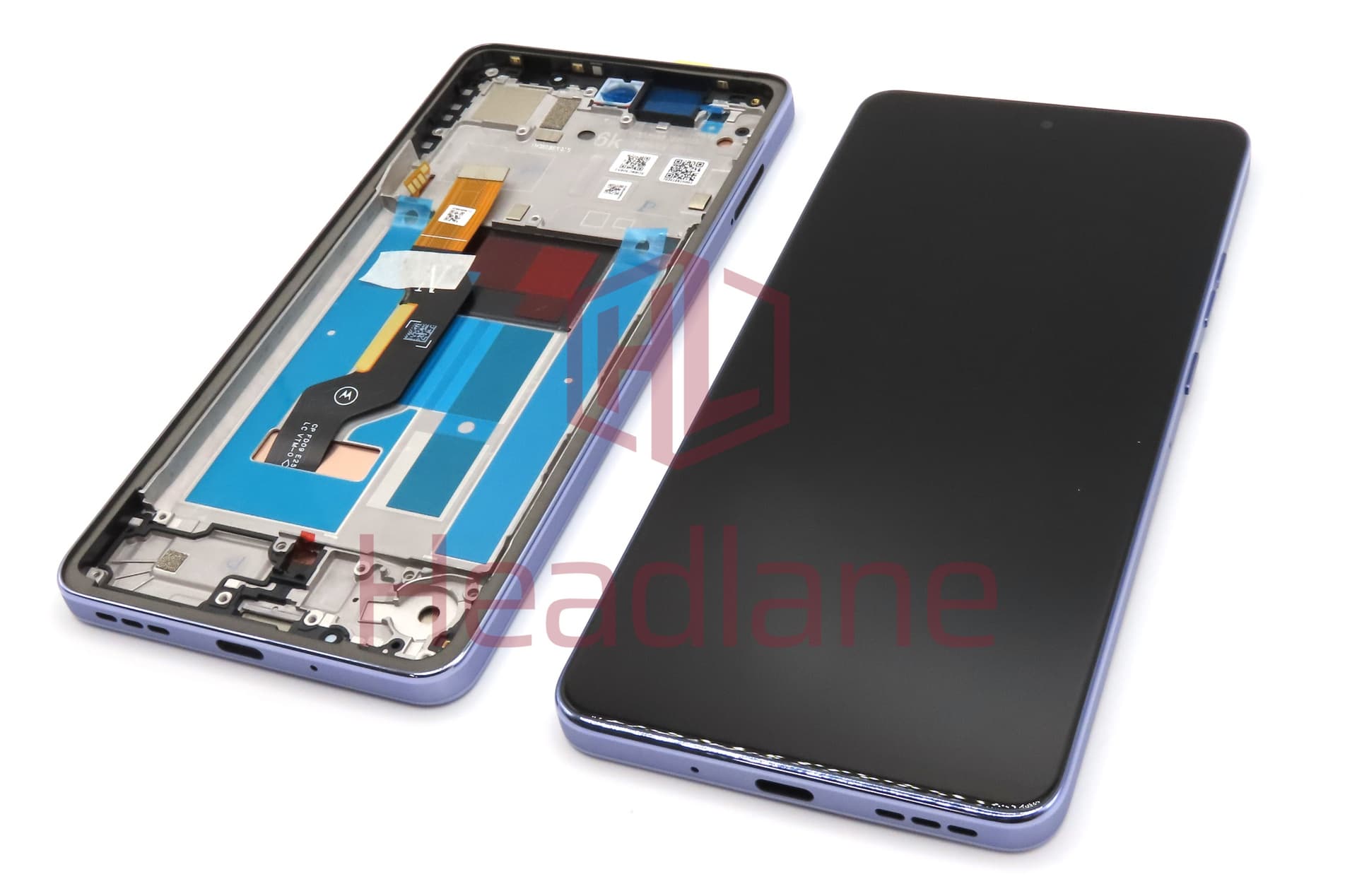 Motorola XT2527-7 moto G86 power 5G LCD Display / Screen + Touch - Pantone Cosmic Sky - view 3
