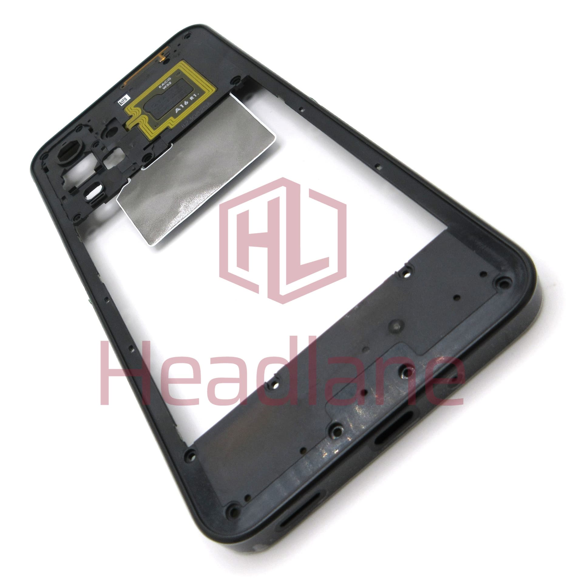 Samsung SM-A175 Galaxy A17 4G Middle Cover / Chassis - Black - view 2