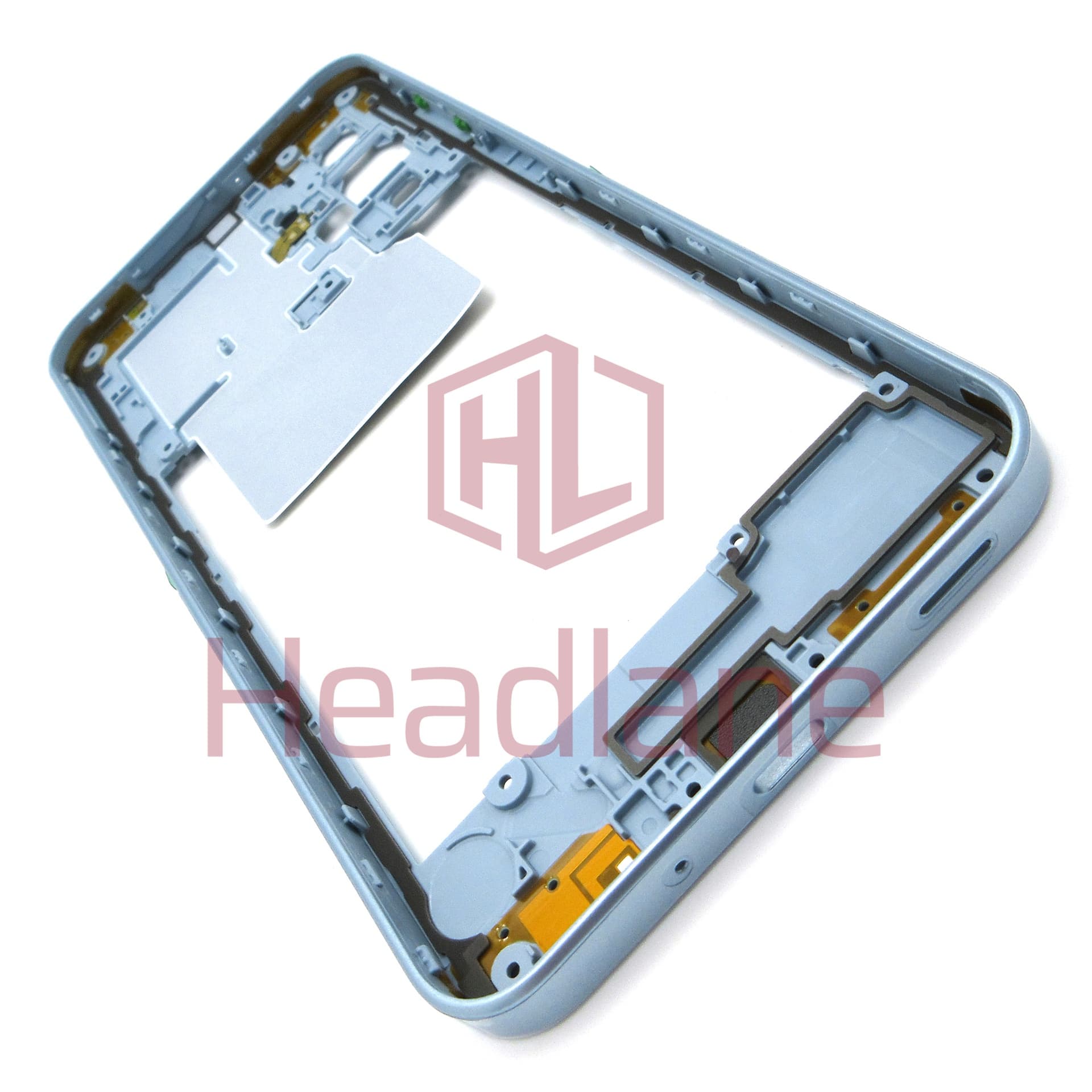 Samsung SM-A175 Galaxy A17 4G Middle Cover / Chassis - Light Blue - view 2