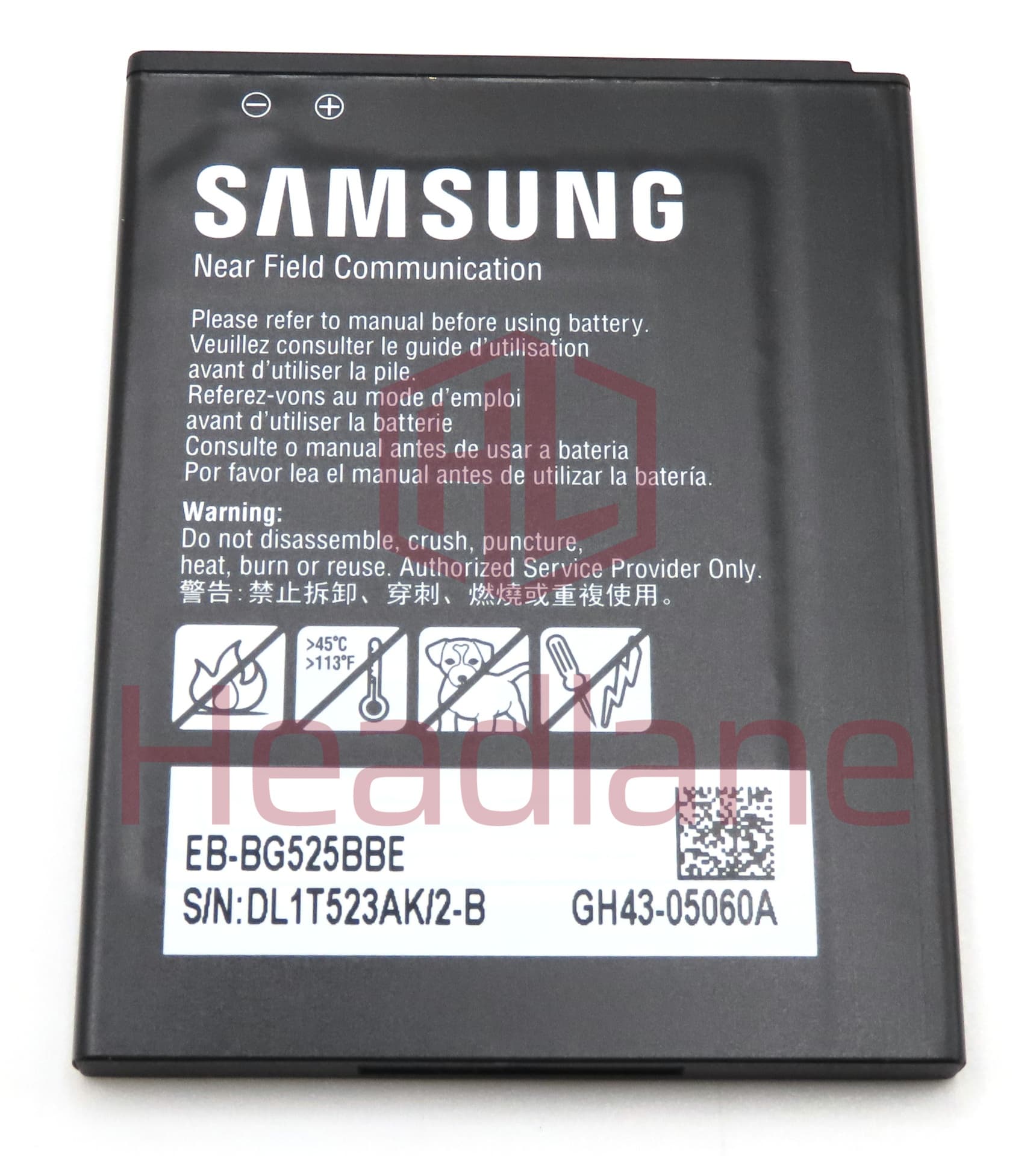 Samsung SM-G525 Galaxy Xcover 5 EB-BG525BBE Battery (Accessory Packed) - view 2