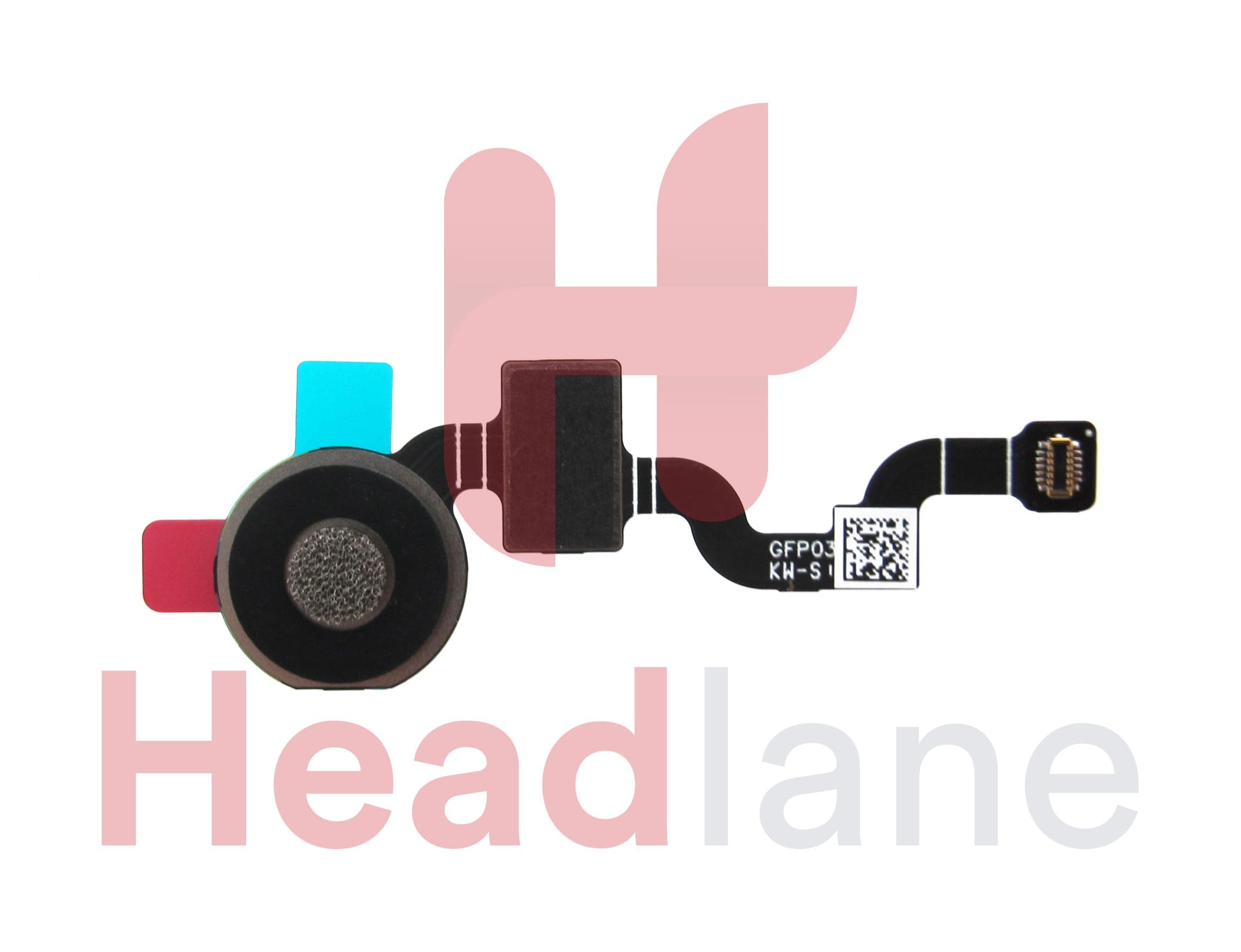 Google Pixel 3a XL Fingerprint Reader / Sensor - Clearly White - view 2