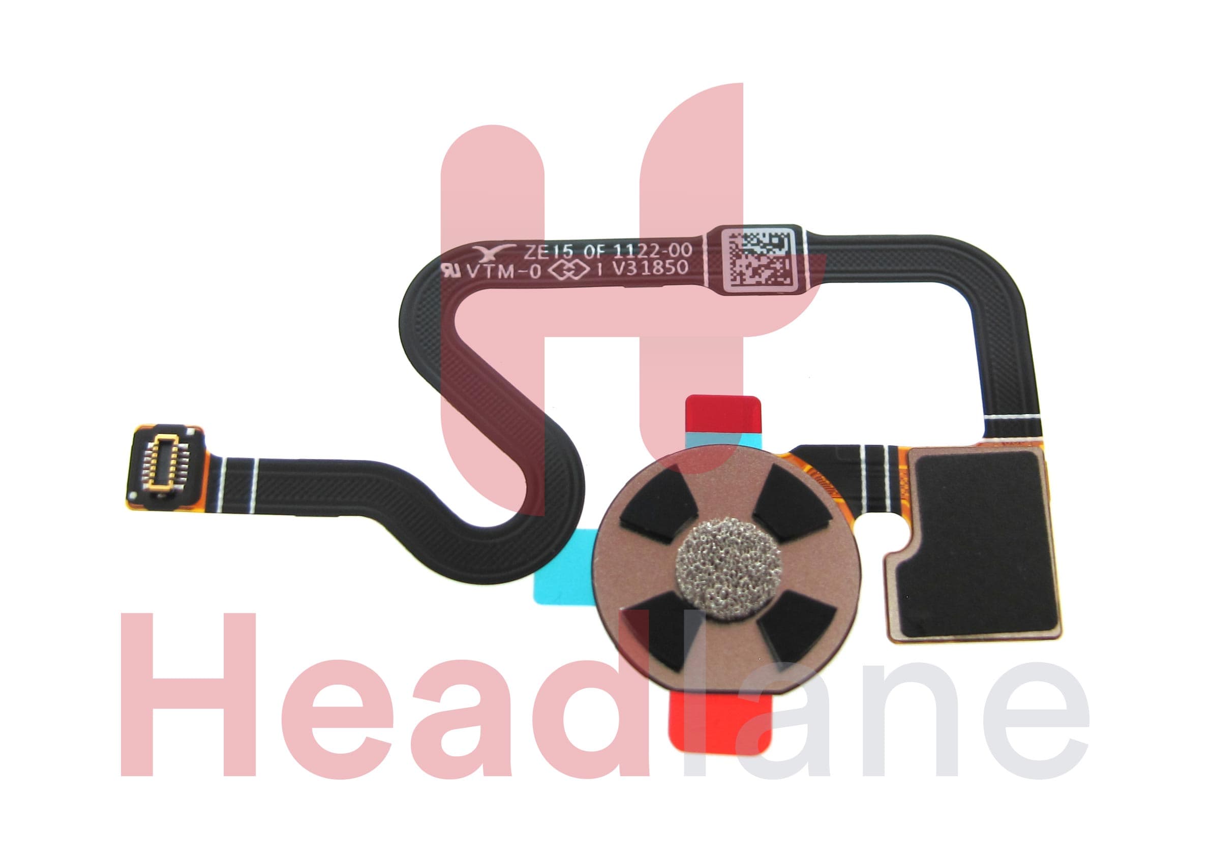 Google Pixel 3a Fingerprint Reader / Sensor - Jet Black - view 2