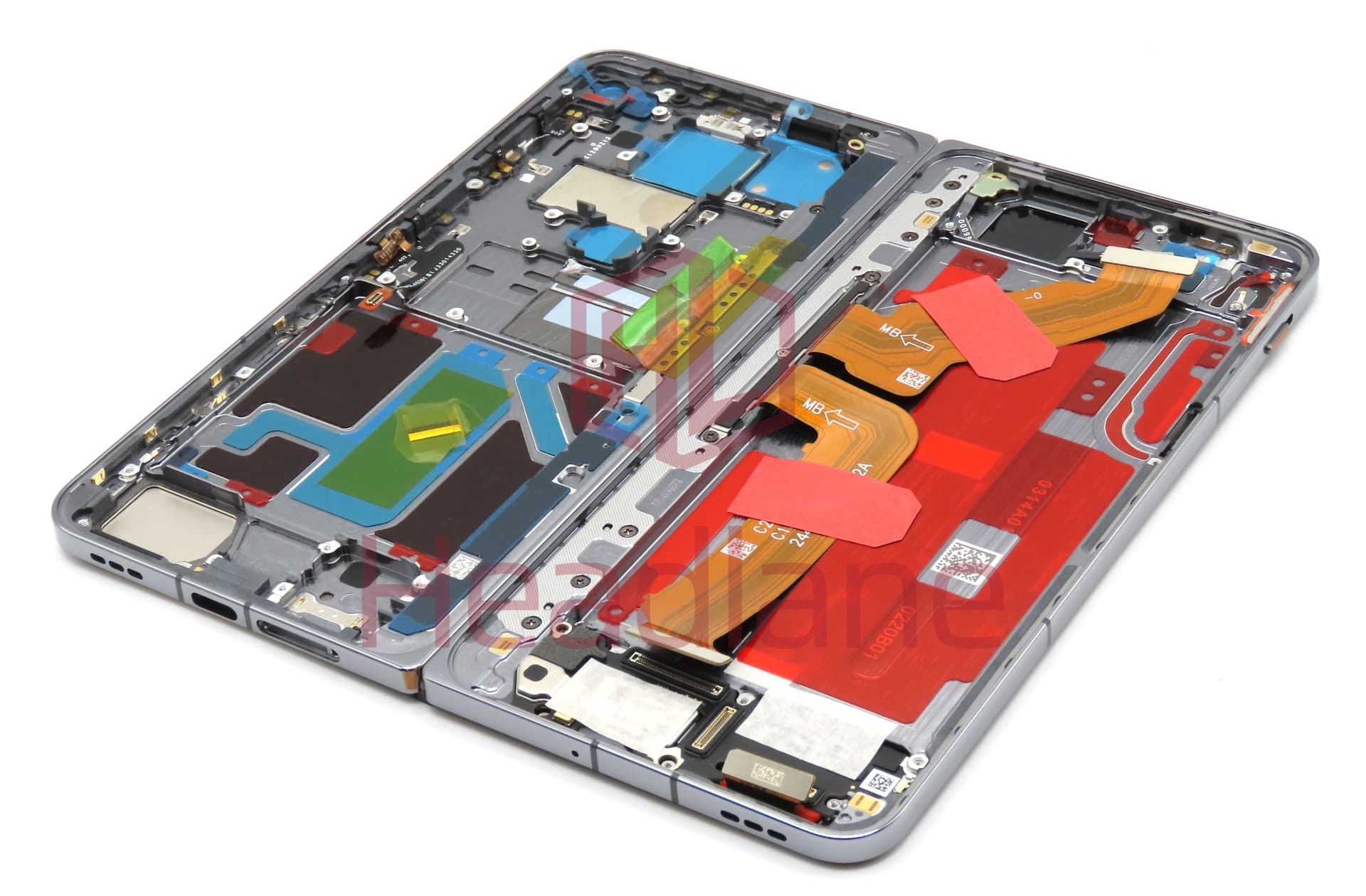 OnePlus Open / Oppo Find N3 Main / Inner LCD Display / Screen + Touch - Red / Collector's Edition (BOE) - view 2