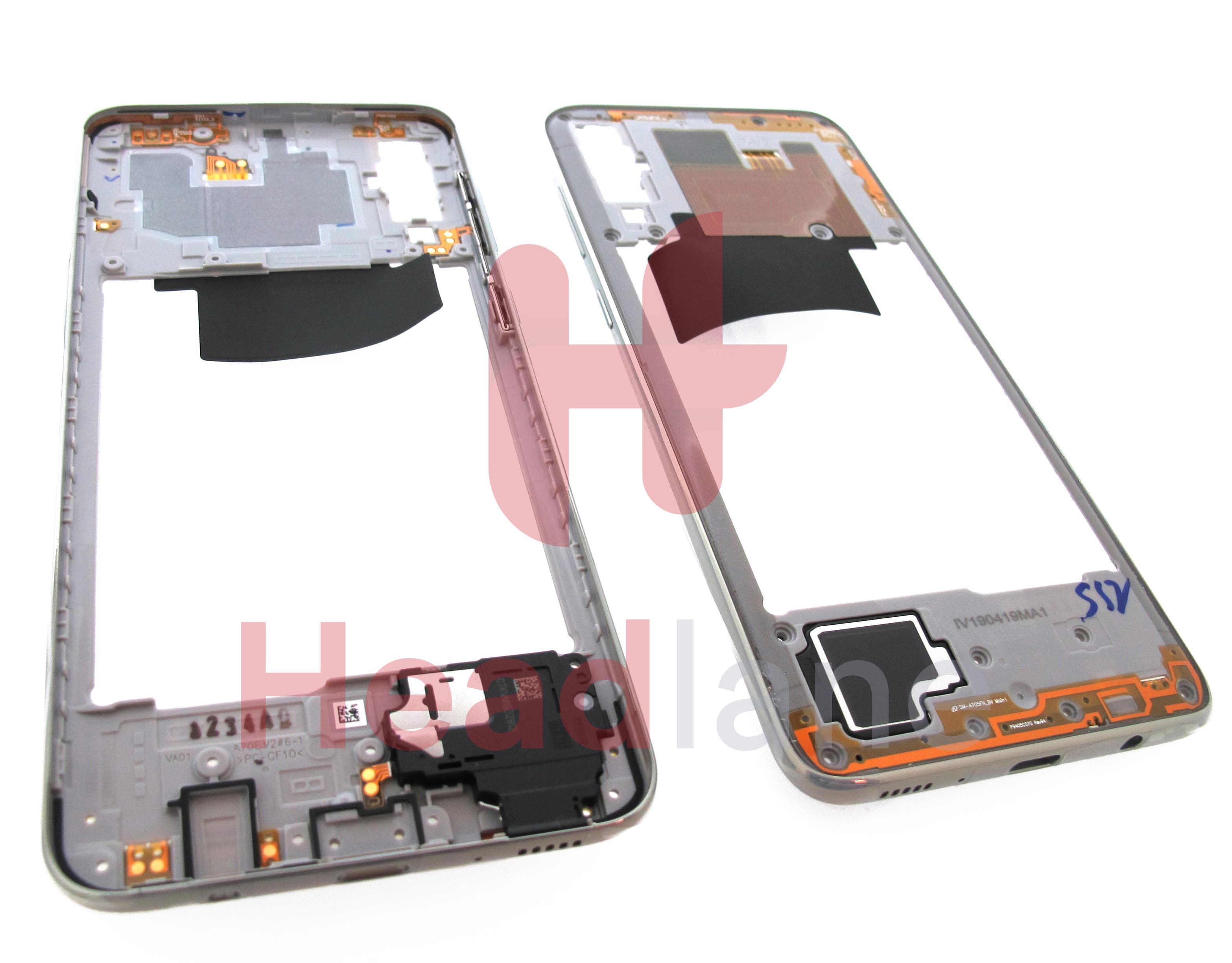 Samsung SM-A705 Galaxy A70 Middle Cover / Chassis - White - view 2