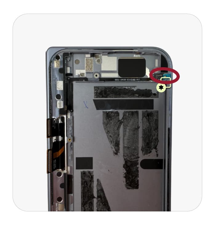Google Pixel 10 Pro Fold Antenna Bracket - view 2