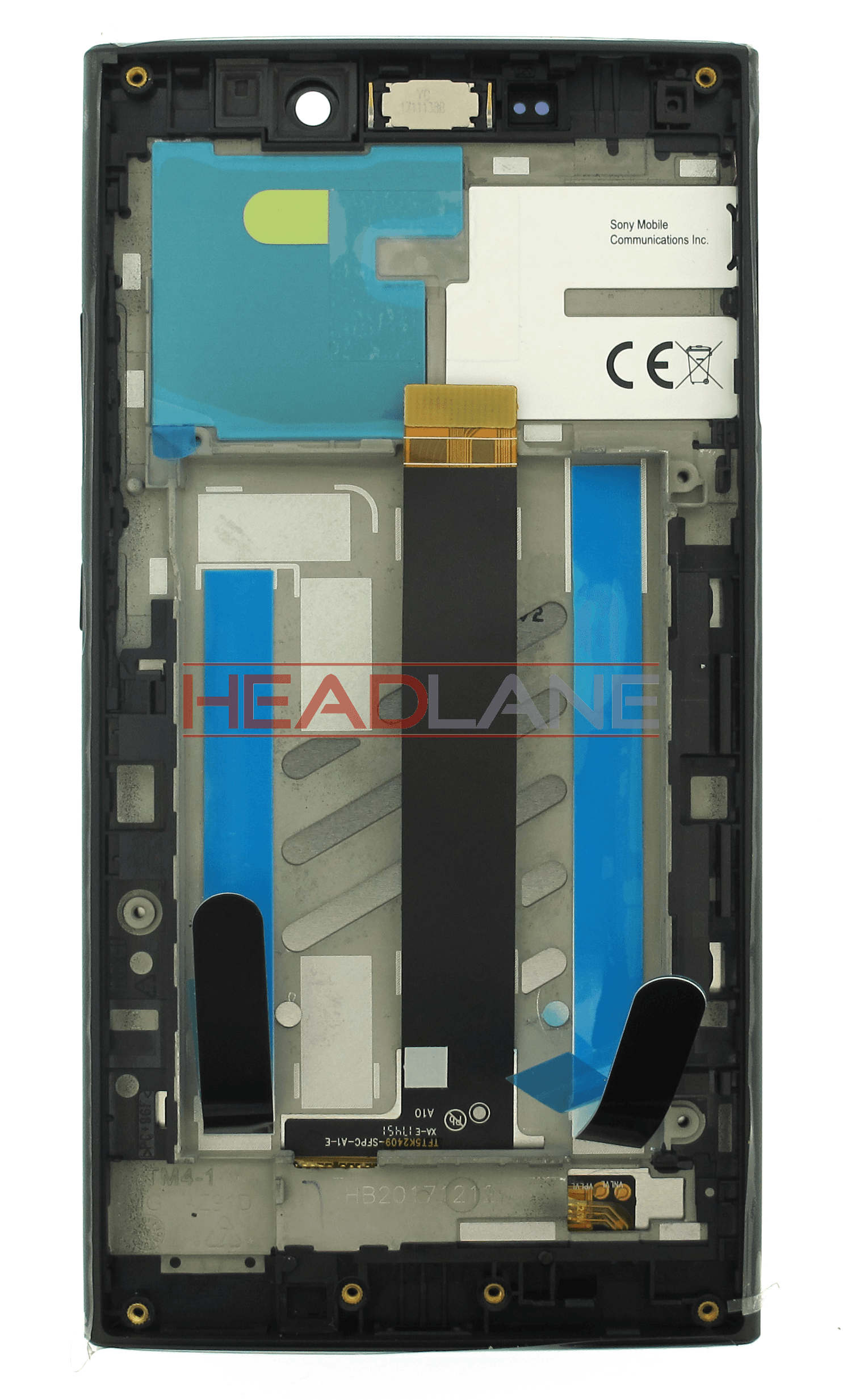 Sony H3311 Xperia L2 LCD Display / Screen + Touch - Black - view 2