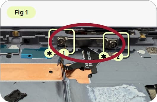 Google Pixel 10 Pro Fold Fingerprint Reader / Sensor Support Bracket - view 3