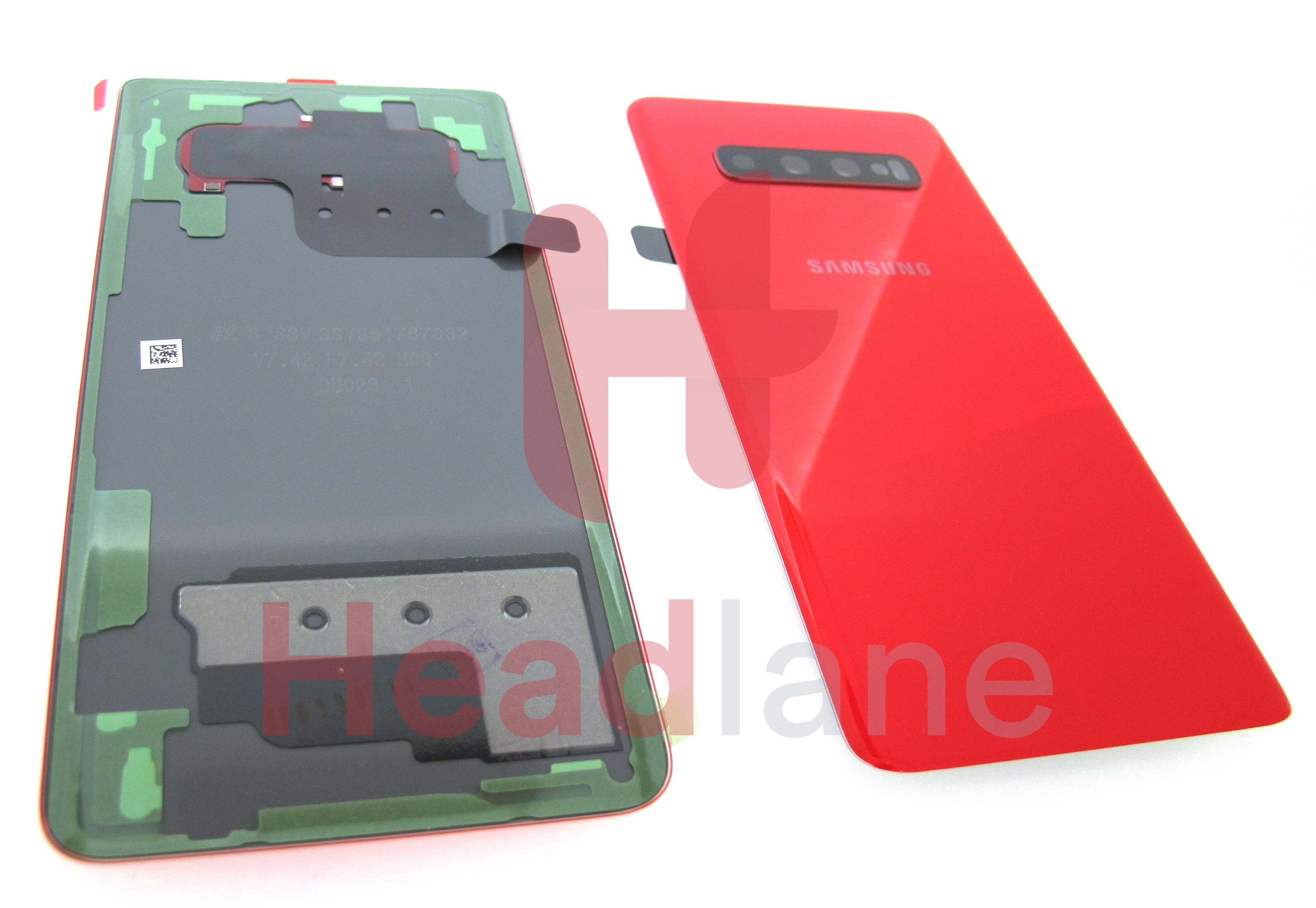 Samsung SM-G975 Galaxy S10+ / S10 Plus Back / Battery Cover - Cardinal Red - view 2