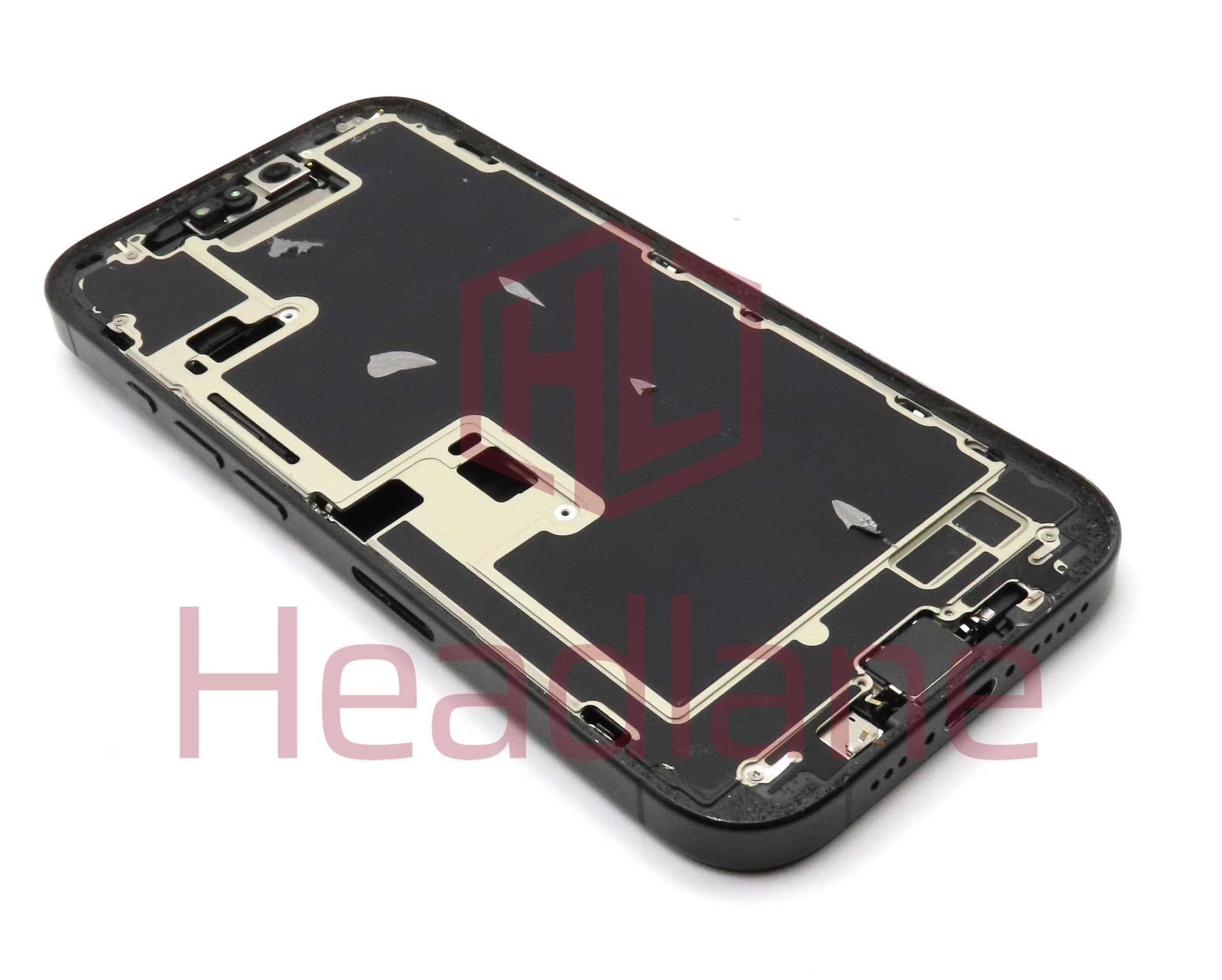 Apple iPhone 16 Pro Back / Battery Cover + Small Parts - Black Titanium (Grade B) - view 2