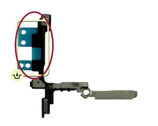 Google Pixel 10 Pro Fold Inner Display Cowling Adhesive / Sticker - view 2