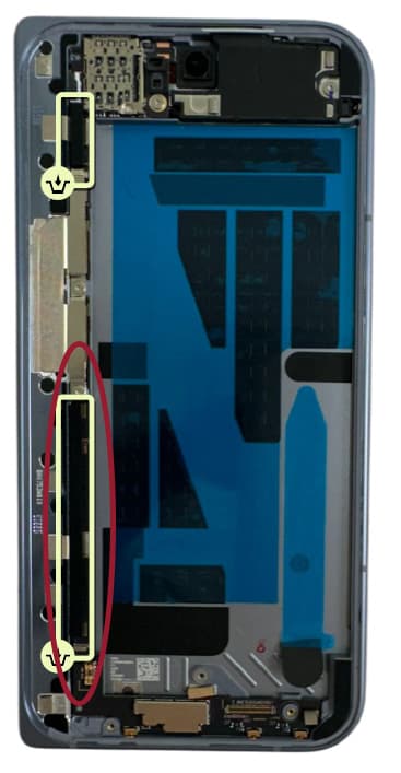 Google Pixel 10 Pro Fold Bottom Rubber - view 2