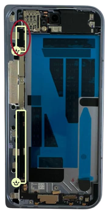 Google Pixel 10 Pro Fold Upper Rubber - view 2