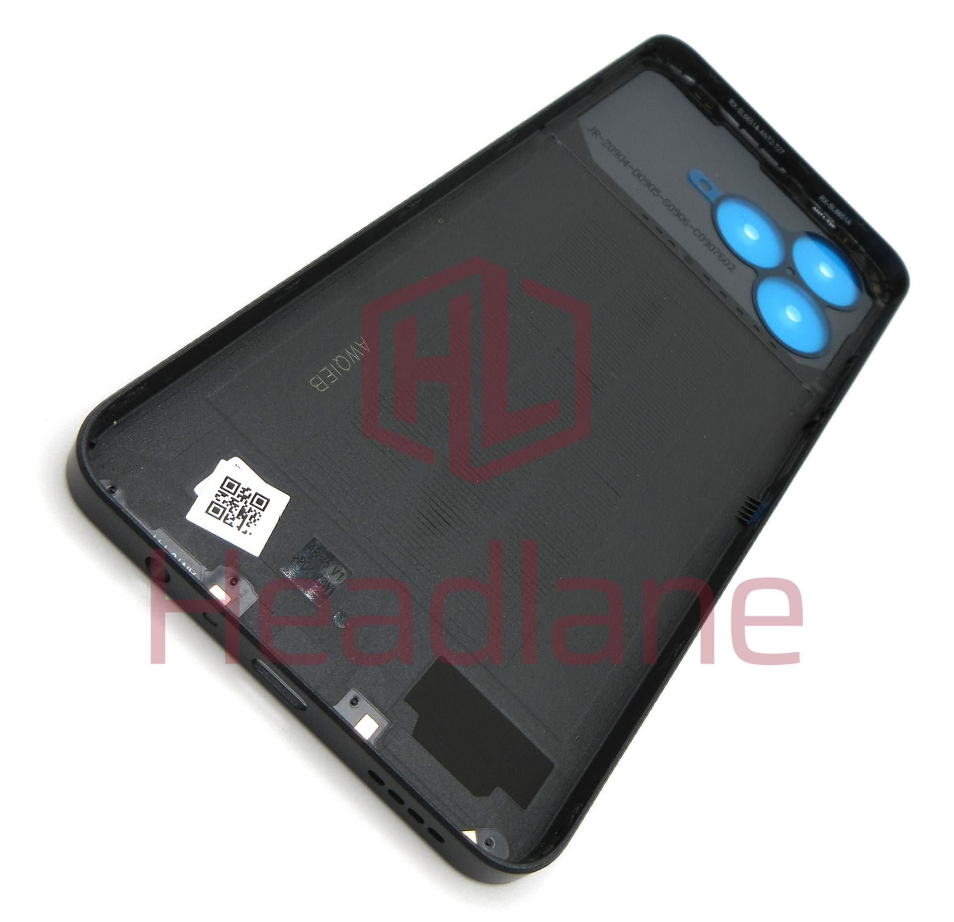 Realme RMX3830 C51 Back / Battery Cover - Carbon Black - view 2