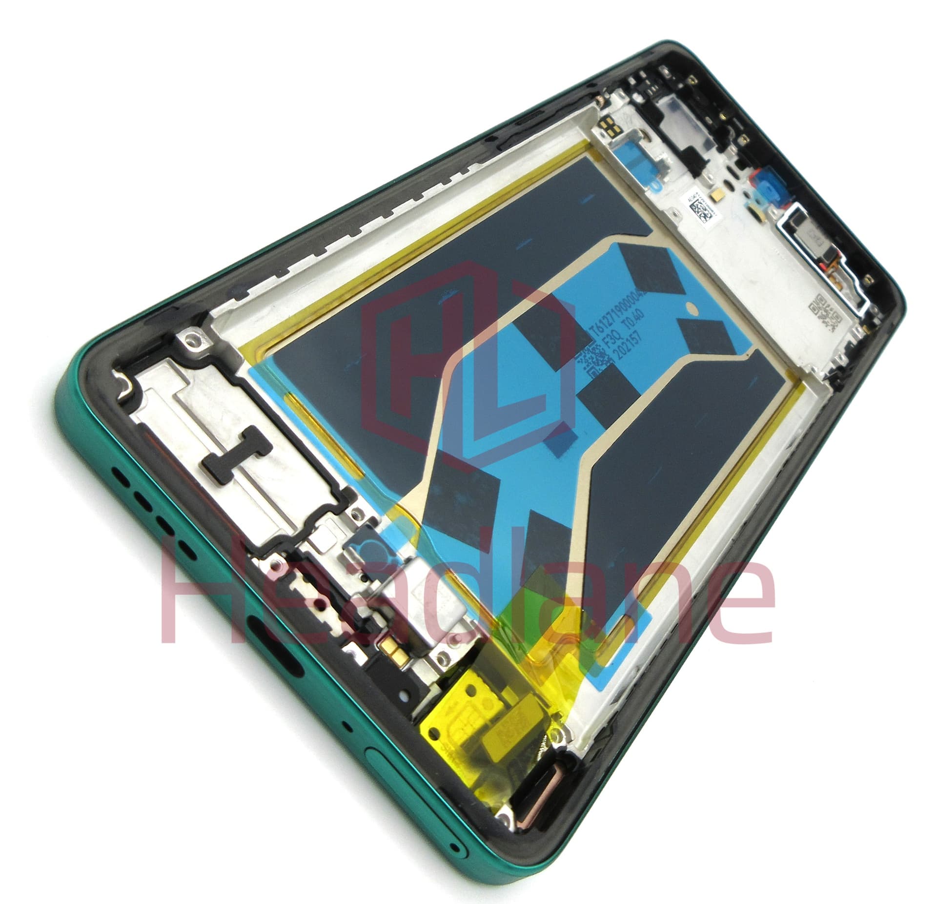 Realme RMX5061 GT 7 LCD Display / Screen + Touch - Aston Martin Green - view 2