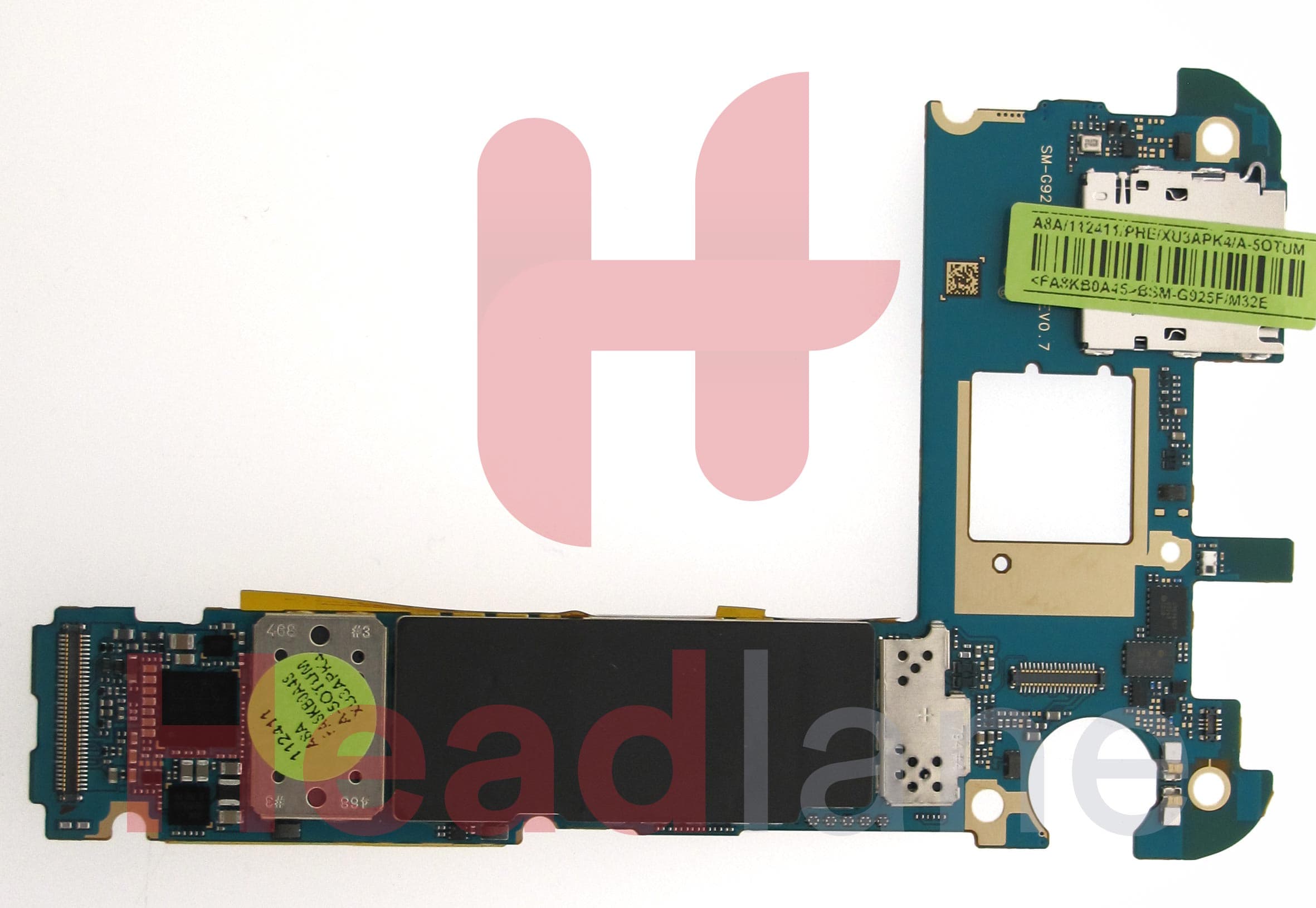 Samsung SM-G925 Galaxy S6 Edge Mainboard / Motherboard (Blank, no IMEI) - view 2