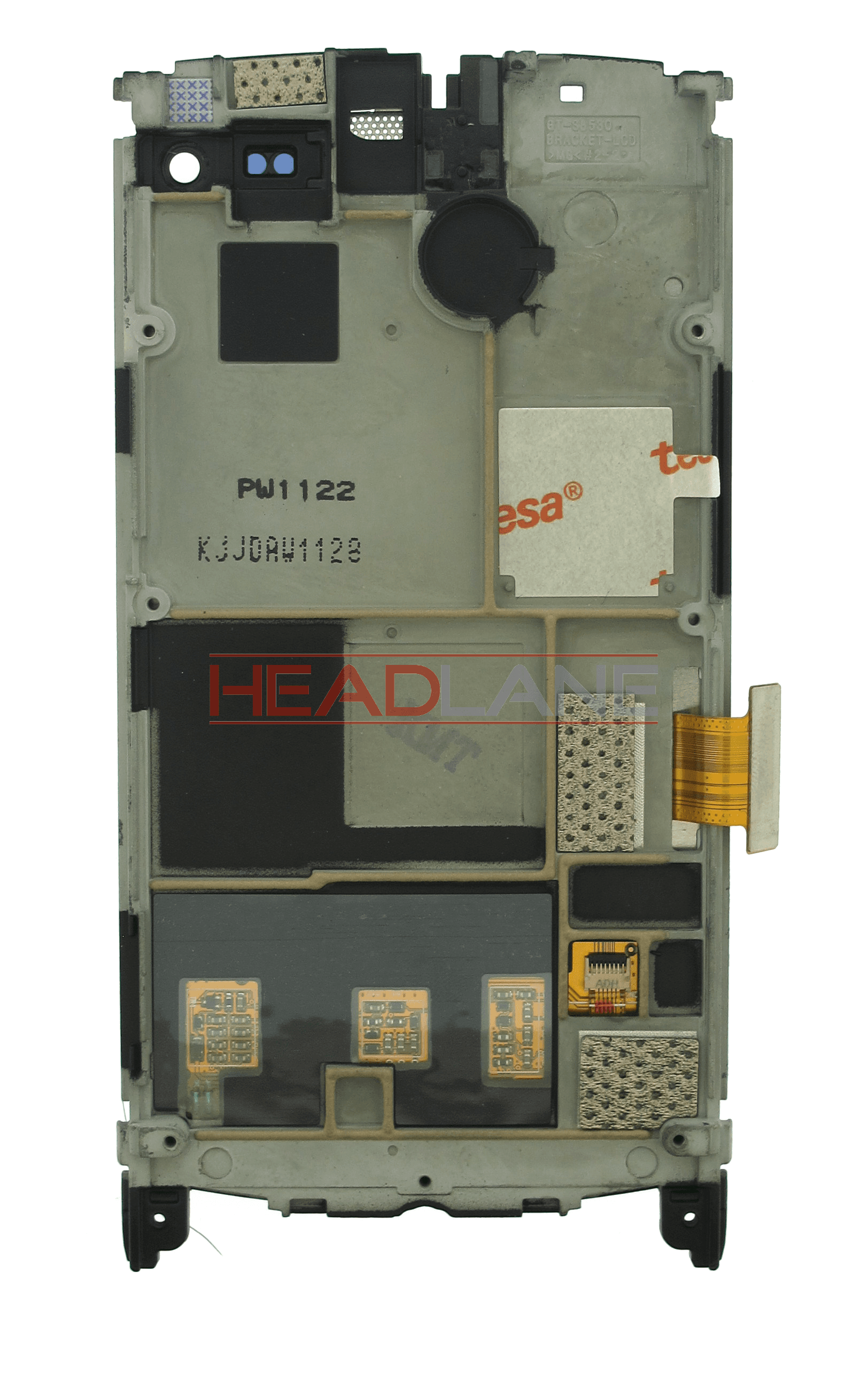 Samsung GT-S8530 Wave II LCD Display / Screen + Touch - Black - view 2