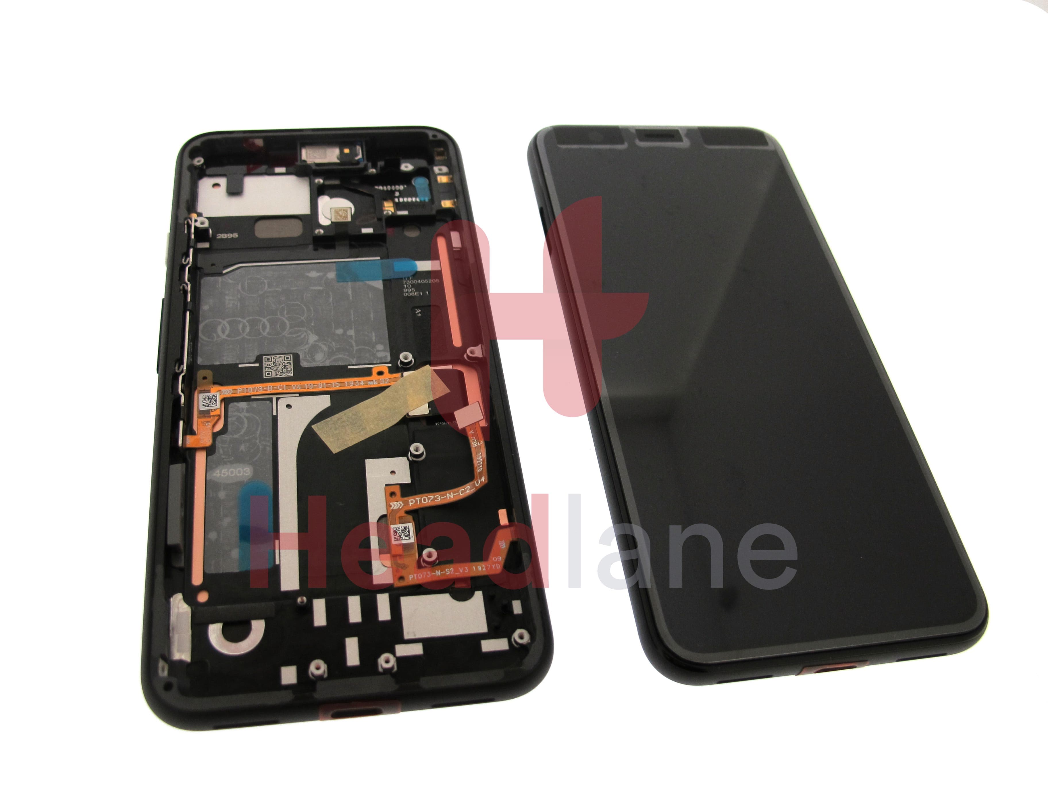 Google Pixel 4 LCD Display / Screen + Touch - Black - view 2