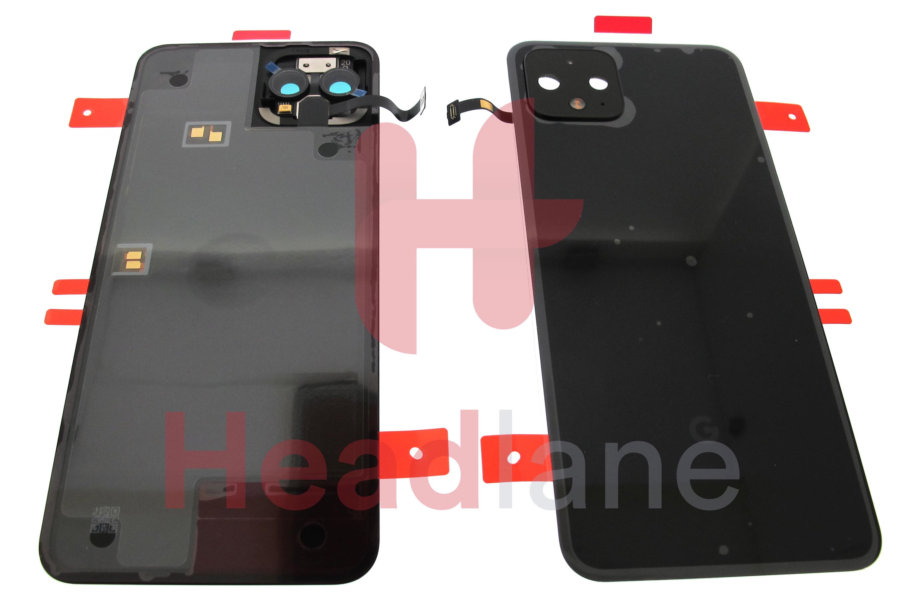 Google Pixel 4 Back / Battery Cover - Black - view 2