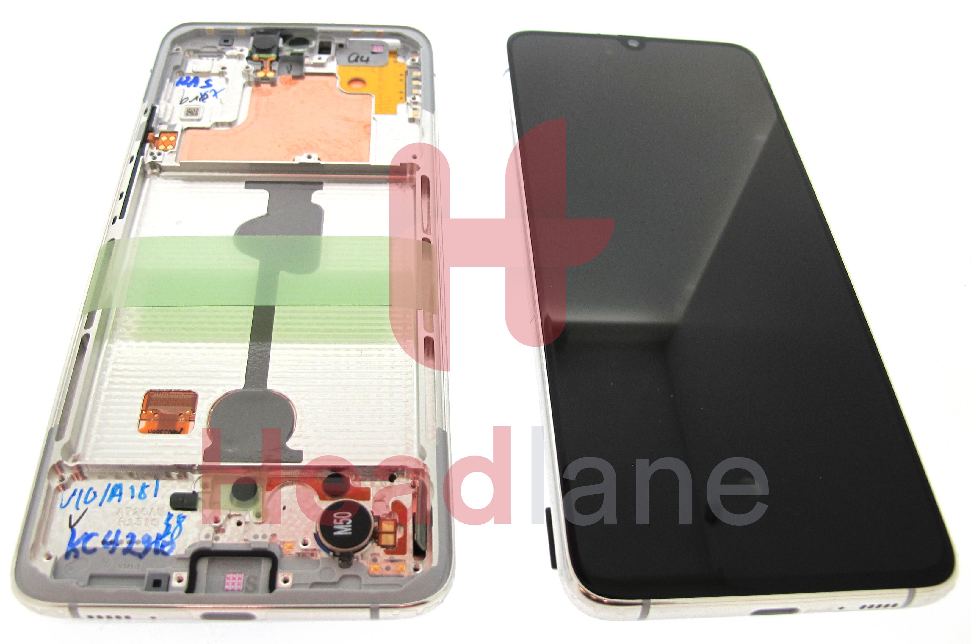 Samsung SM-A908 Galaxy A90 5G LCD Display / Screen + Touch - White - view 2