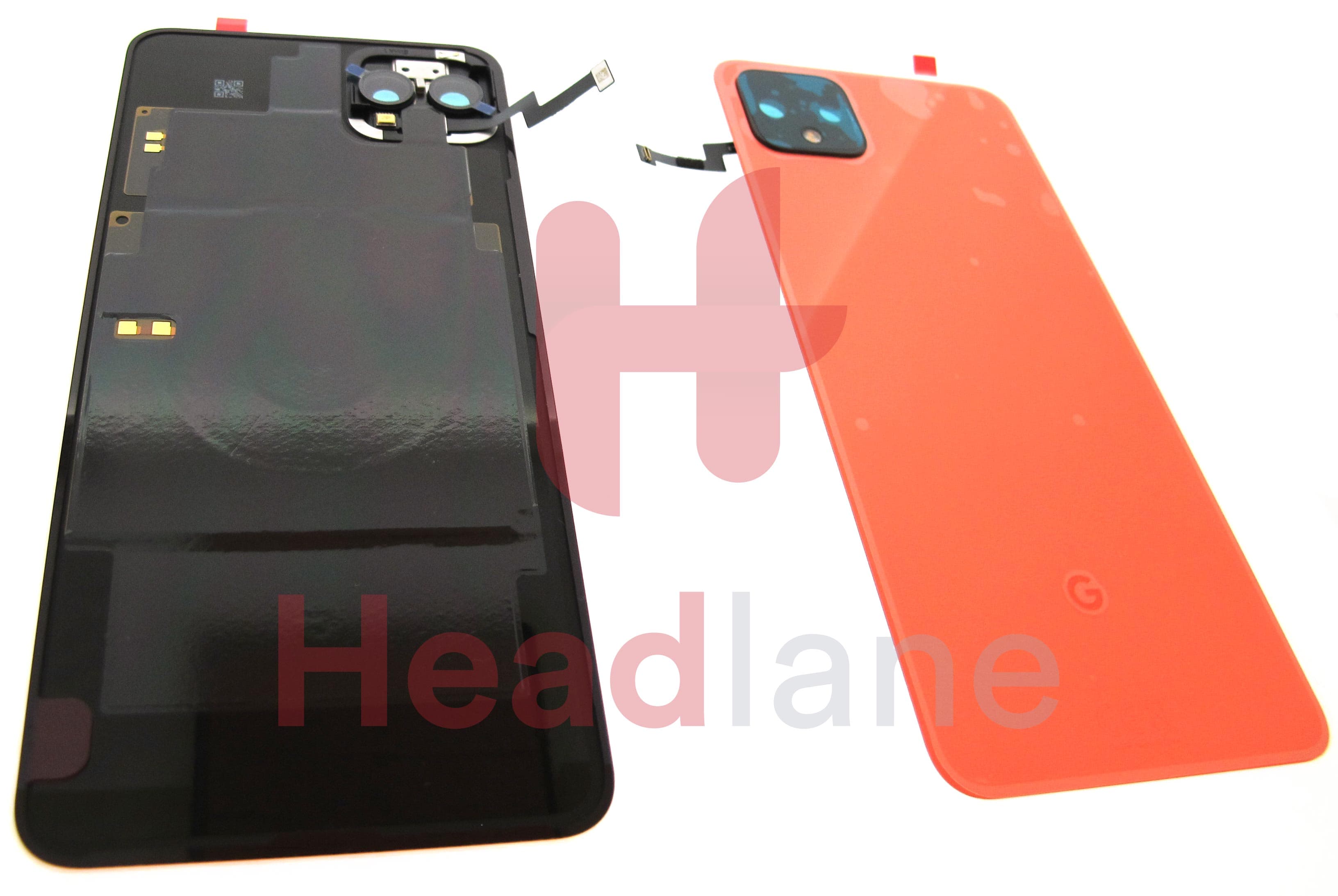 Google Pixel 4 XL Back / Battery Cover - Orange - view 2