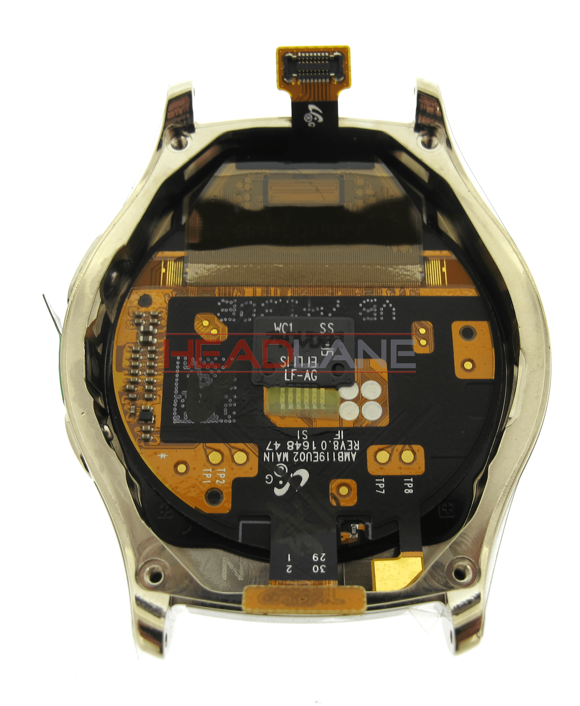 Samsung SM-R732 Galaxy Gear S2 LCD Display / Screen + Touch - White - view 2