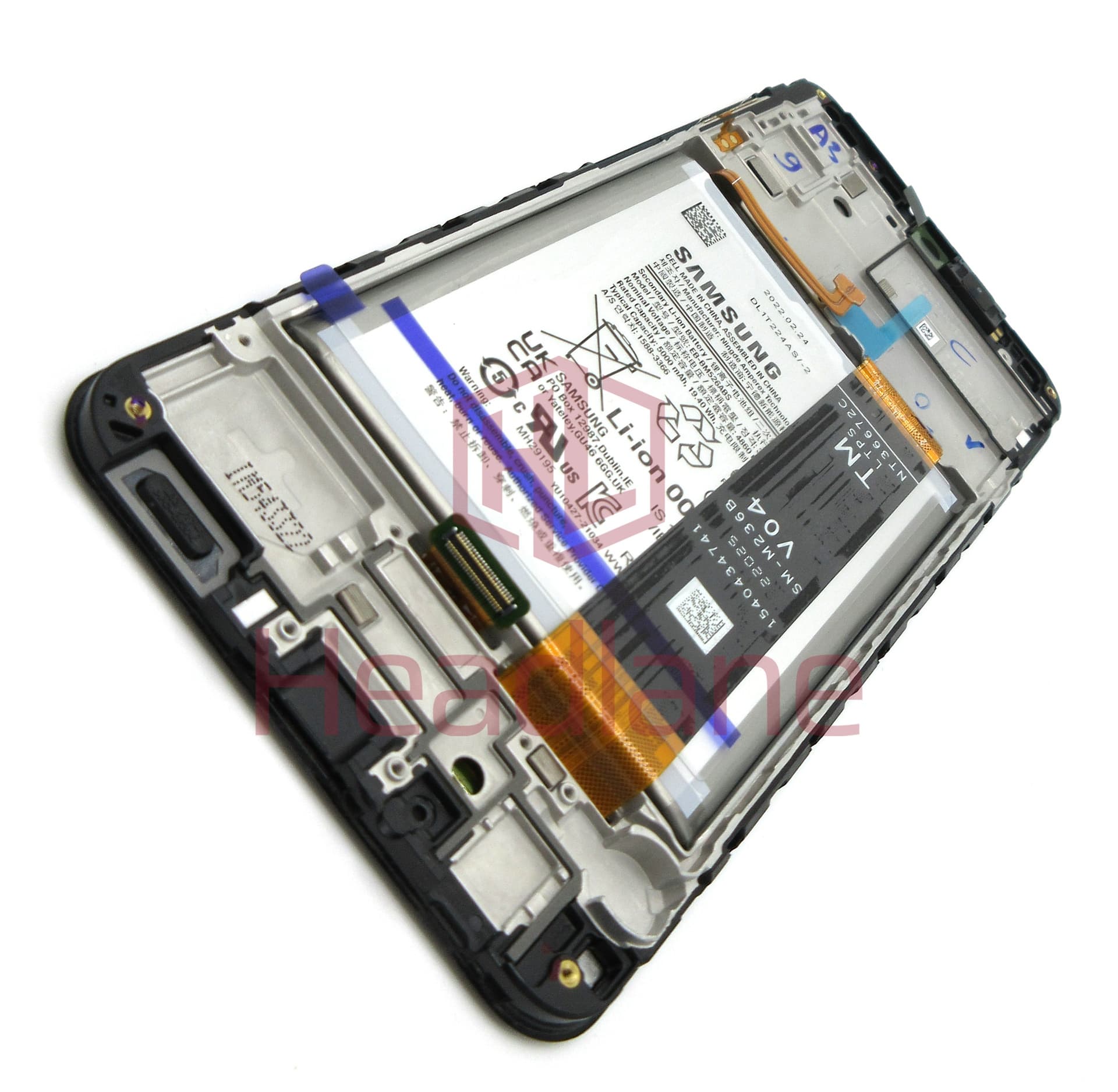 Samsung SM-M236 Galaxy M23 5G LCD Display / Screen + Touch + Battery - view 2