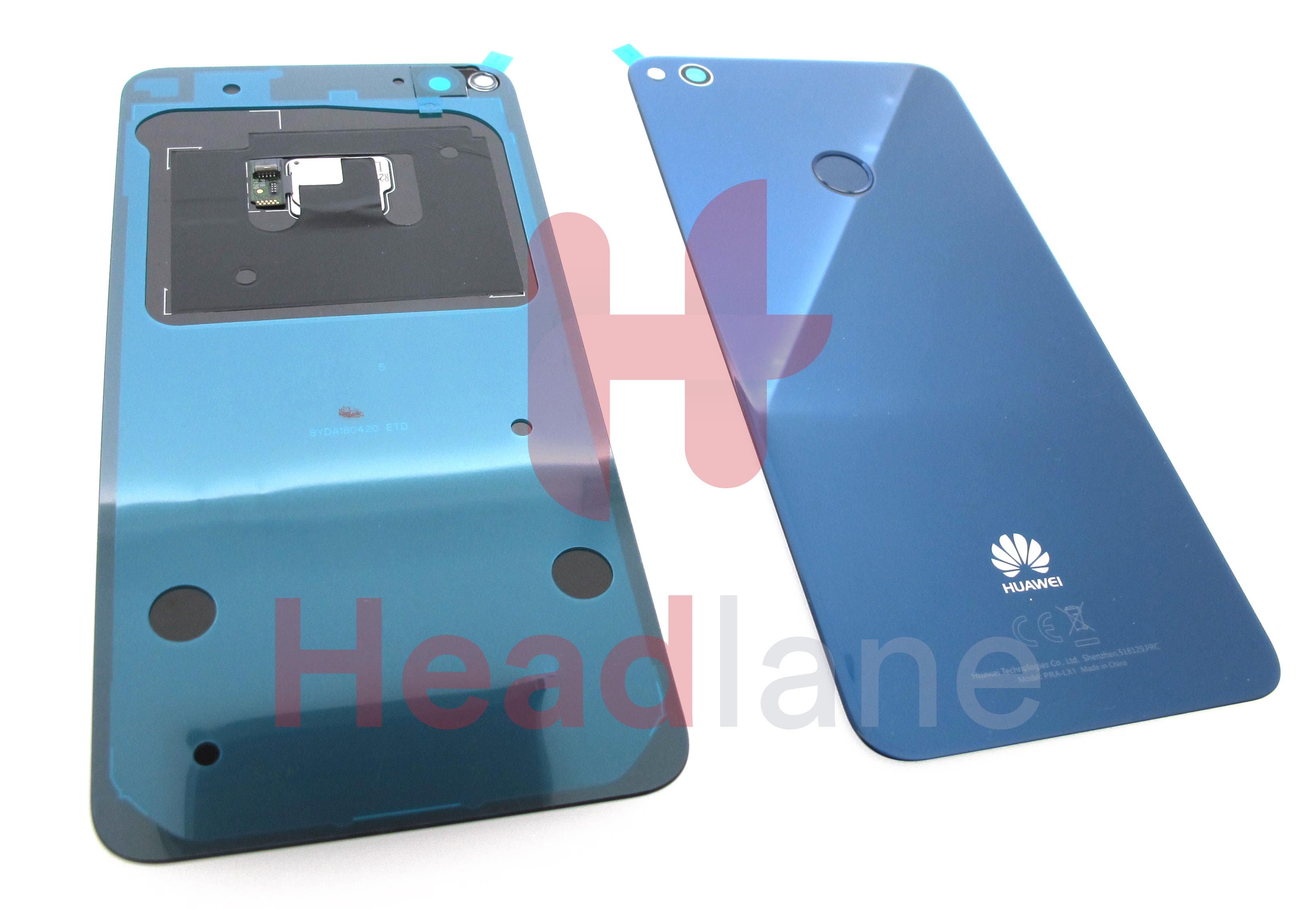 Huawei P8 Lite (2017) Back / Battery Cover - Blue - view 2