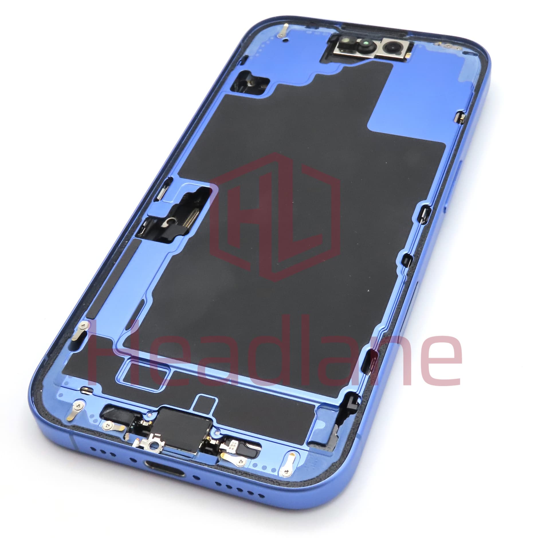 Apple iPhone 16 Back / Battery Cover + Small Parts - Ultramarine (Pulled - Grade A) - view 2