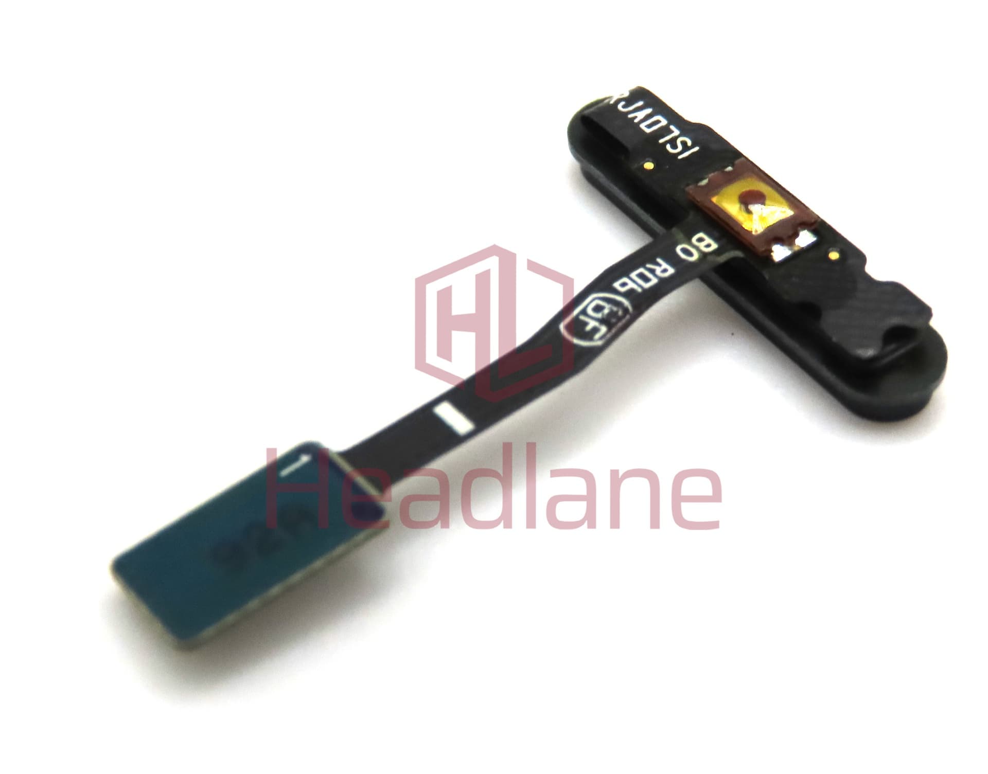 Samsung SM-G970 Galaxy S10E Power Button / Key + Flex - Prism Black - view 2