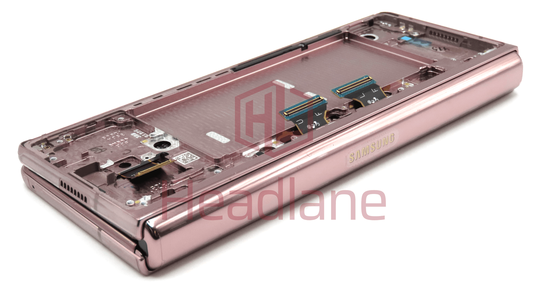 Samsung SM-F916 Galaxy Z Fold2 5G LCD Display / Screen + Touch - Mystic Bronze (Bronze Hinge) - view 5