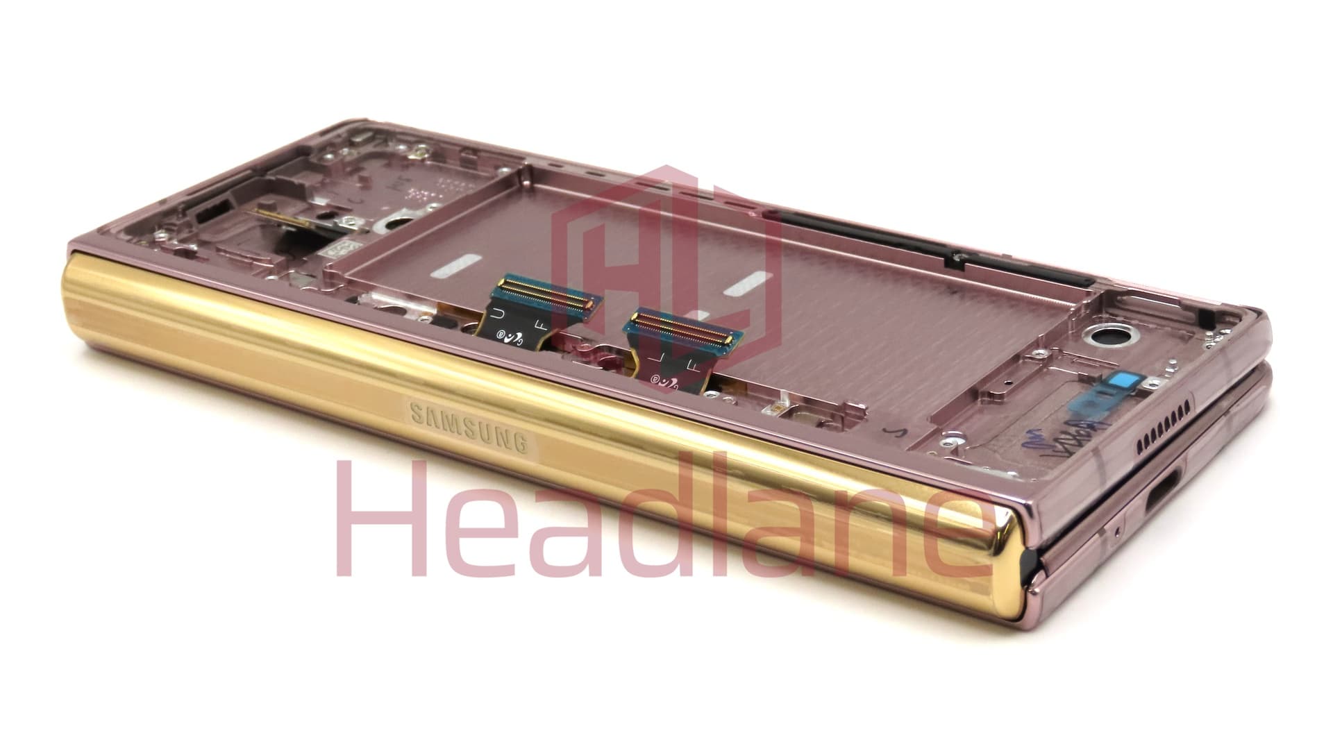 Samsung SM-F916 Galaxy Z Fold2 5G LCD Display / Screen + Touch - Mystic Bronze (Gold Hinge) - view 4