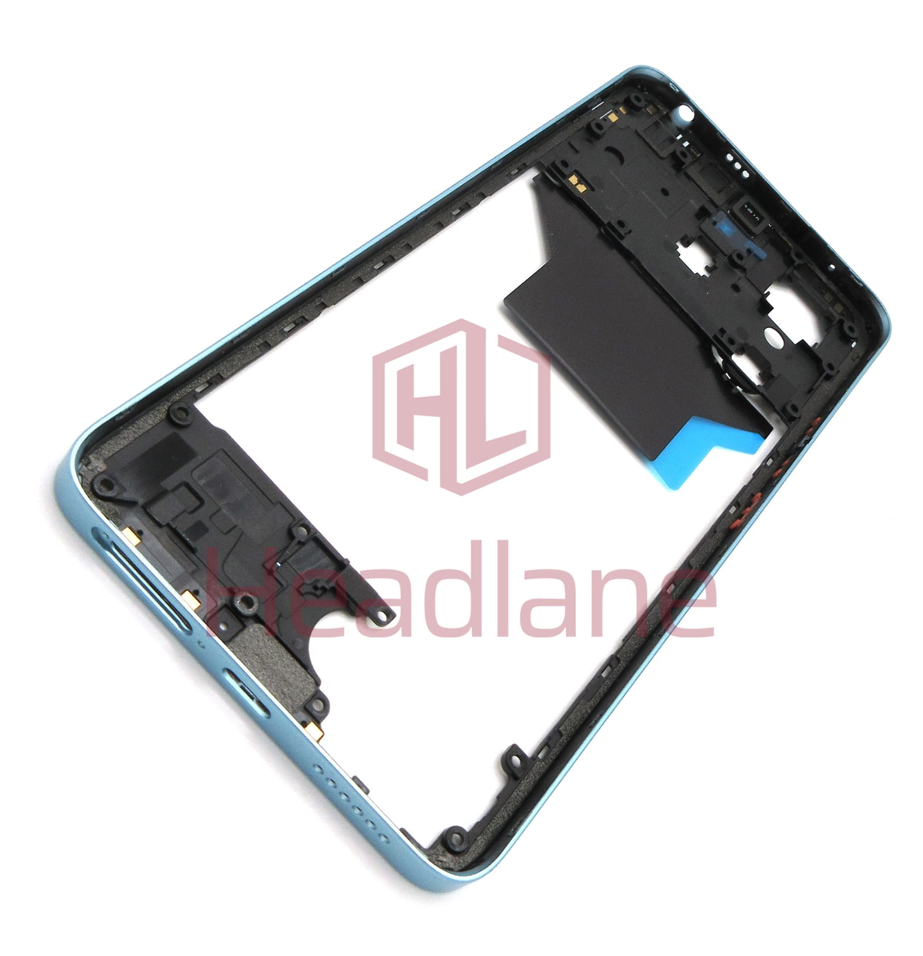 Xiaomi Redmi Note 14 NFC Middle Cover / Chassis - Blue - view 2
