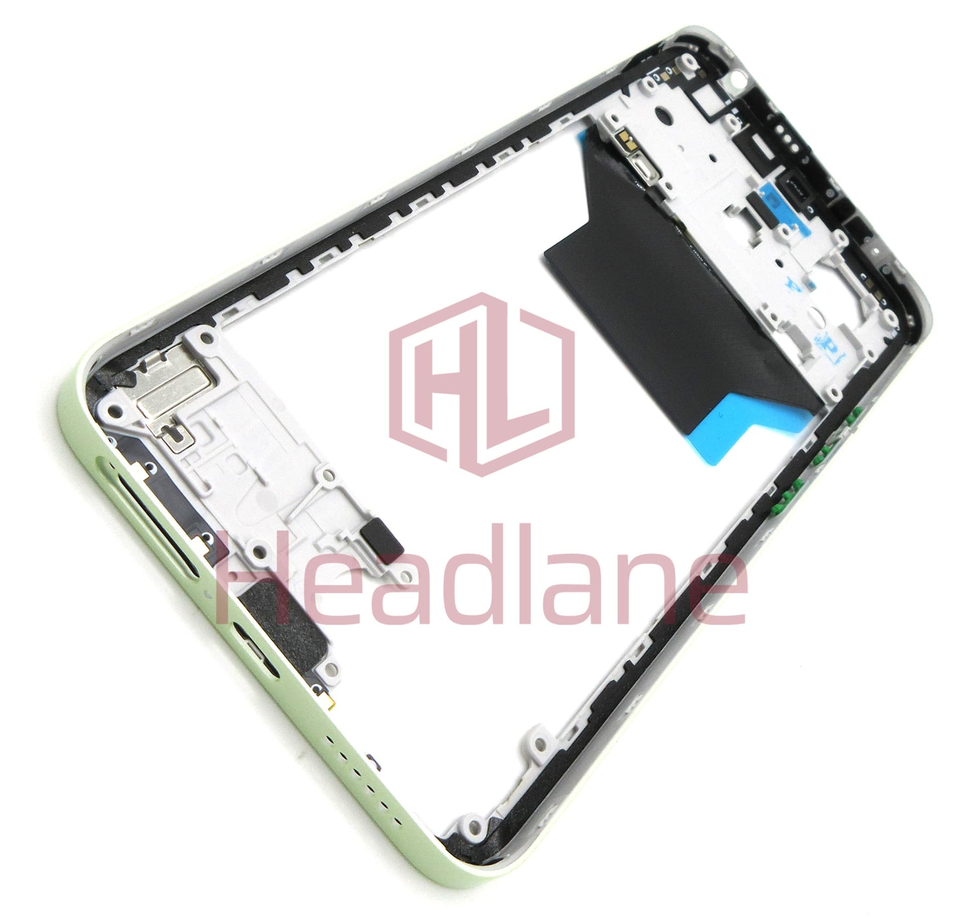 Xiaomi Redmi Note 14 ERP Middle Cover / Chassis - Green - view 2