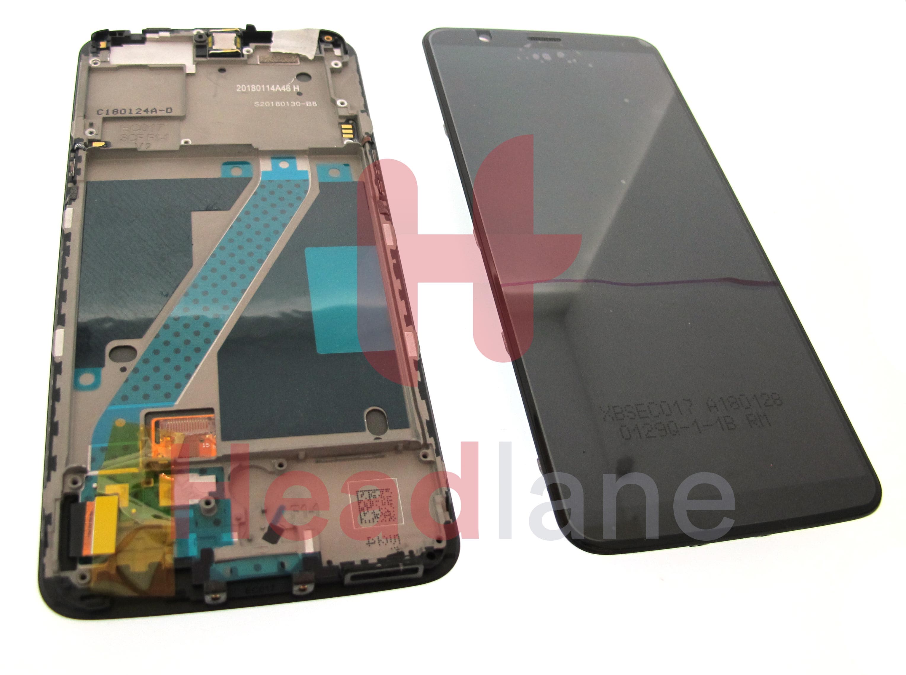 OnePlus 5T LCD Display / Screen + Touch - view 2