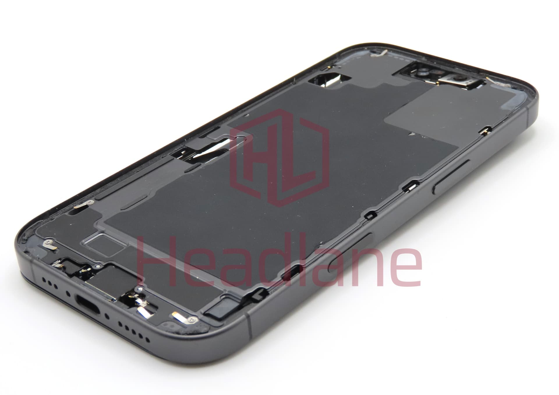 Apple iPhone 17 Back / Battery Cover + Small Parts - Black (Pulled - Grade A) - view 2